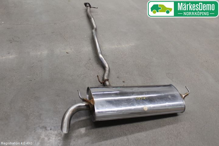 Renault KADJAR 15- Avgas Bakre Dämpare