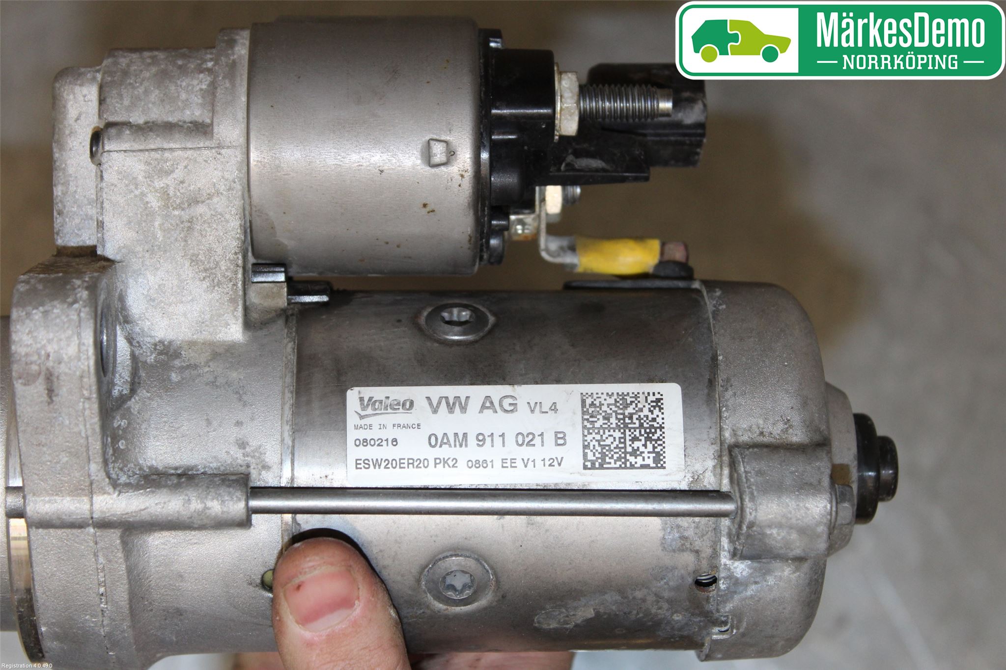 Skoda FABIA 15-21 Startmotor Diesel