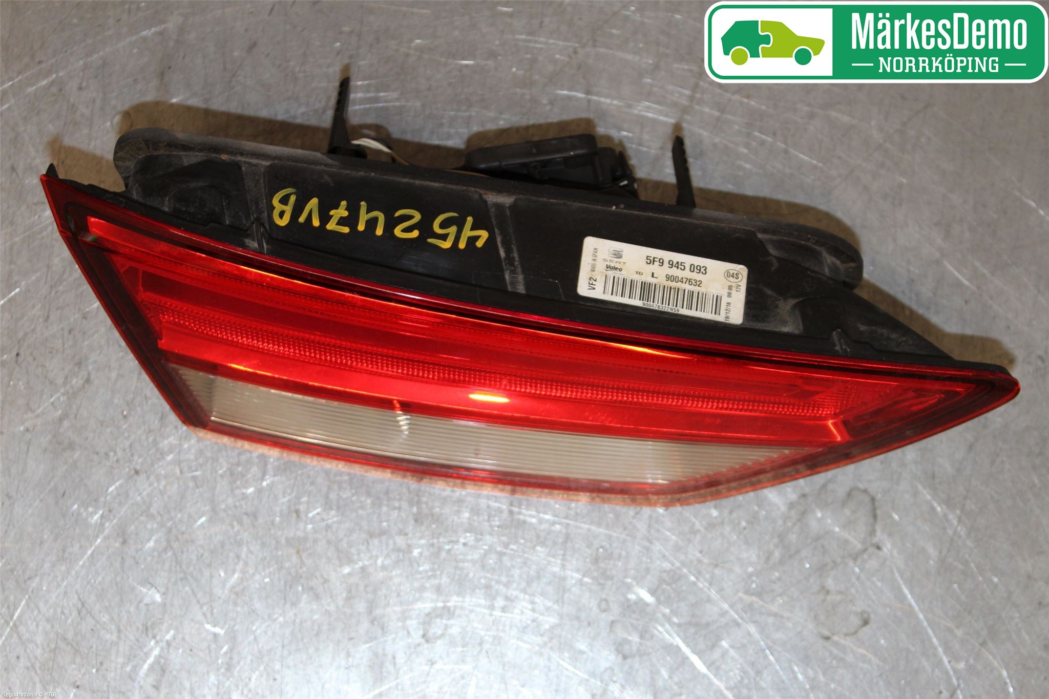 Seat LEON 13-20 Bakljus Lucka Vä