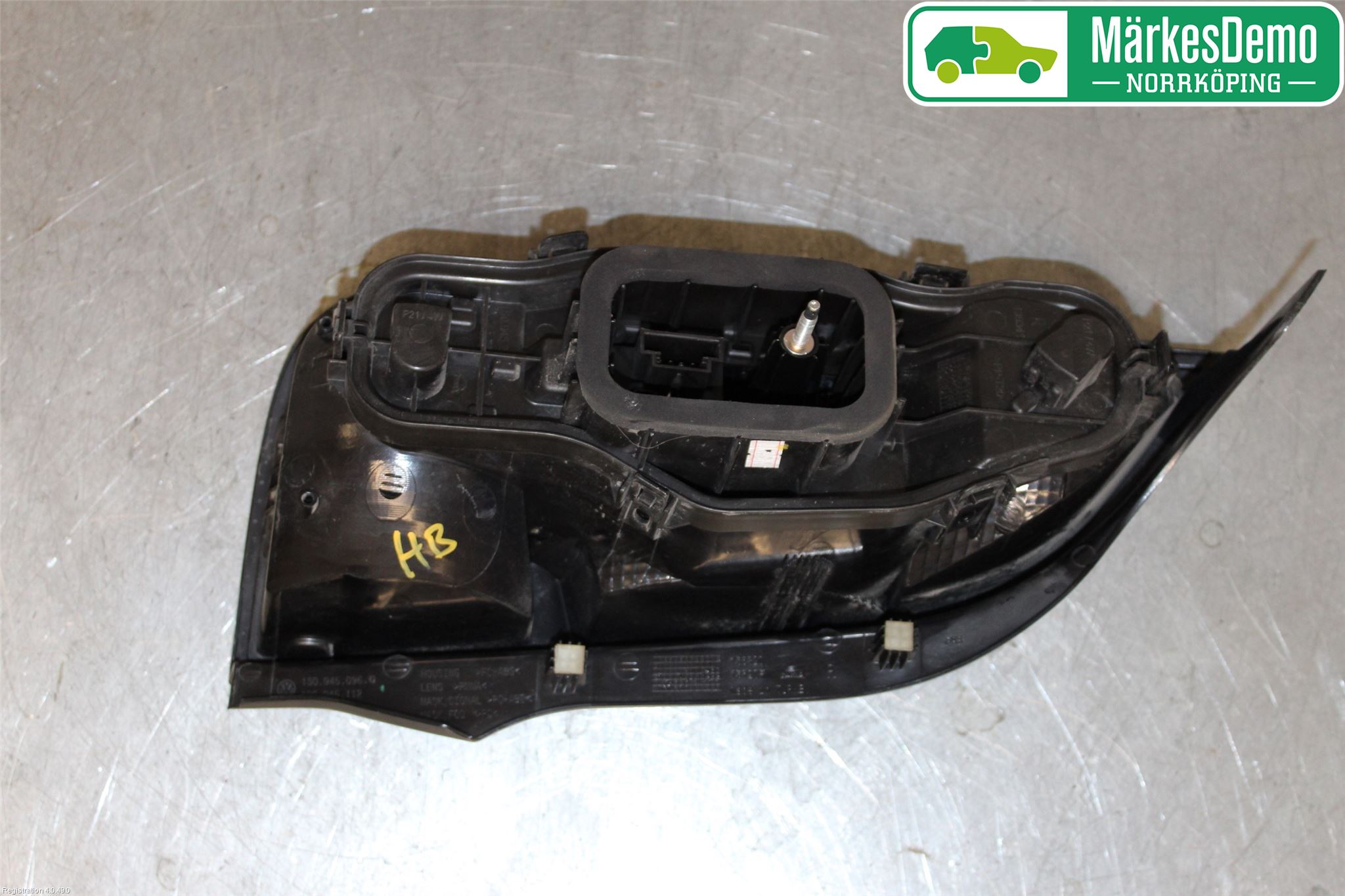 Volkswagen VW UP! / E-UP! Bakljus Höger