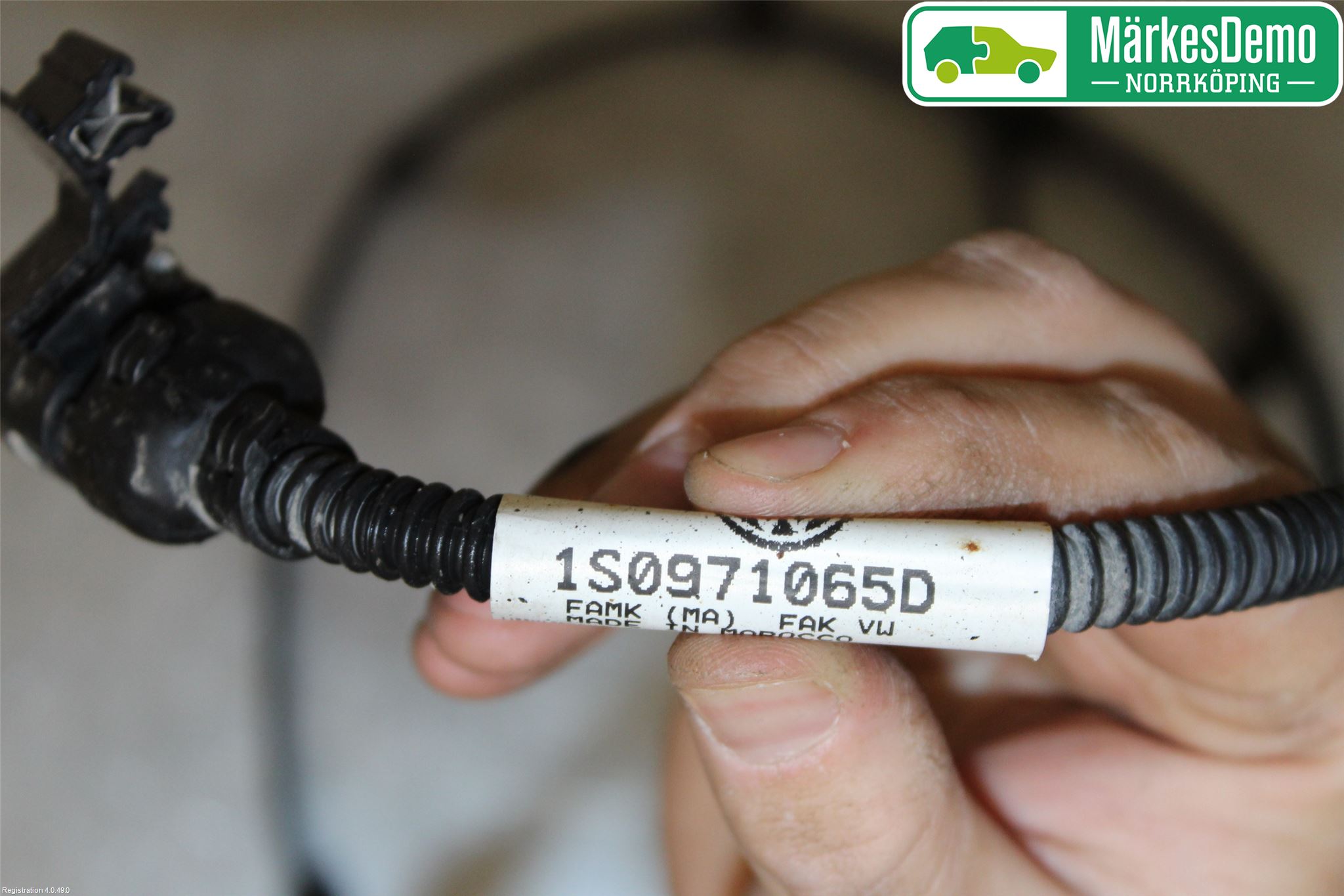 Volkswagen VW UP! / E-UP! Parkeringshjälp Backsensor