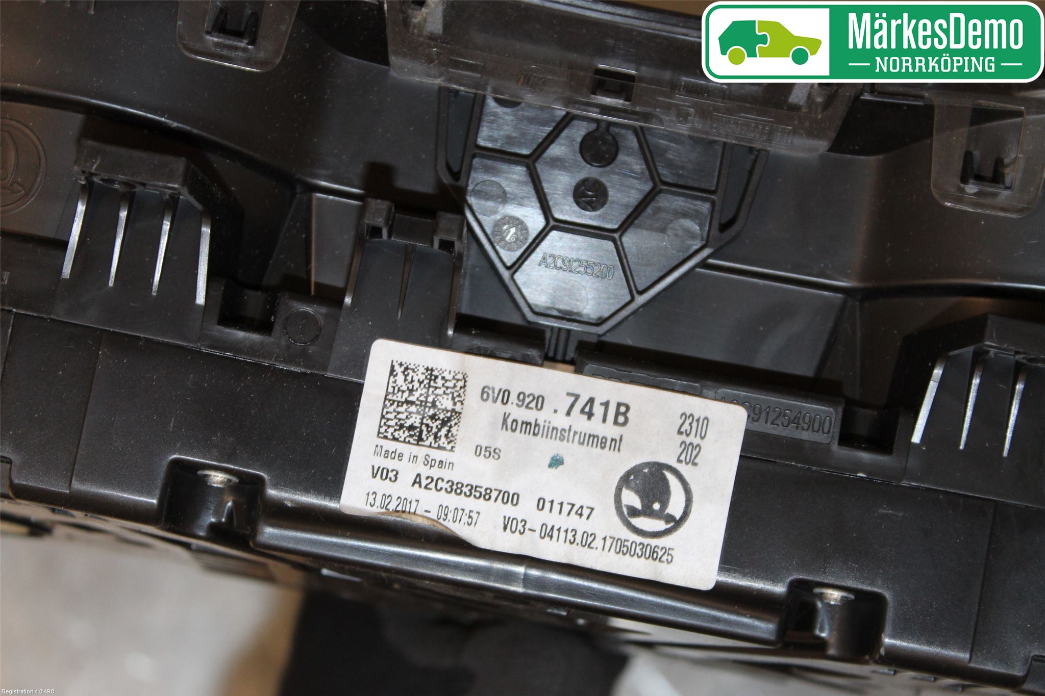 Skoda FABIA 15-21 Instrument Komb