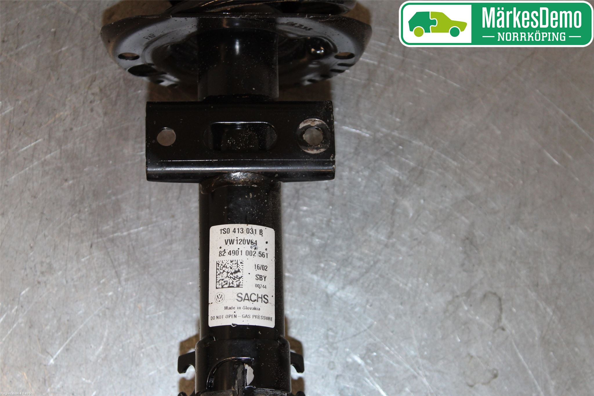 Volkswagen VW UP! / E-UP! Fjäderben Fram Vänster