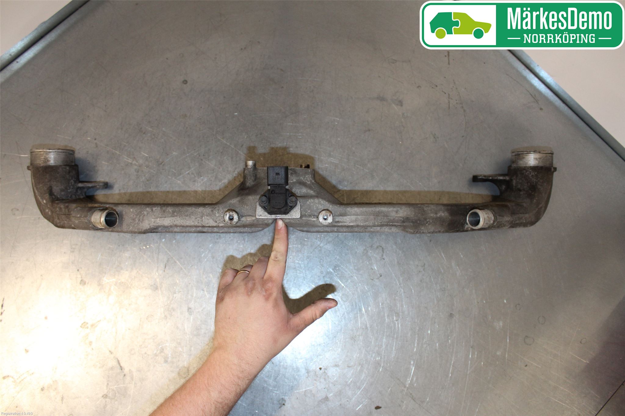 Audi A6/S6     97-05 Laddluft-Intercoolerrör