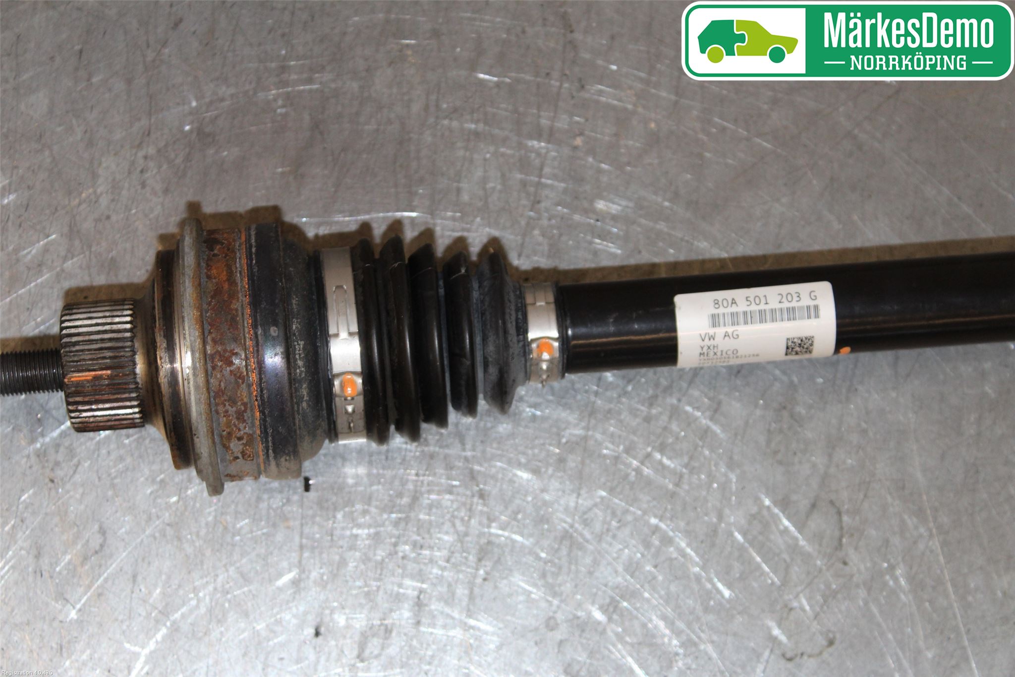 Audi Q5/SQ5 17- Drivaxel Bak Vänster