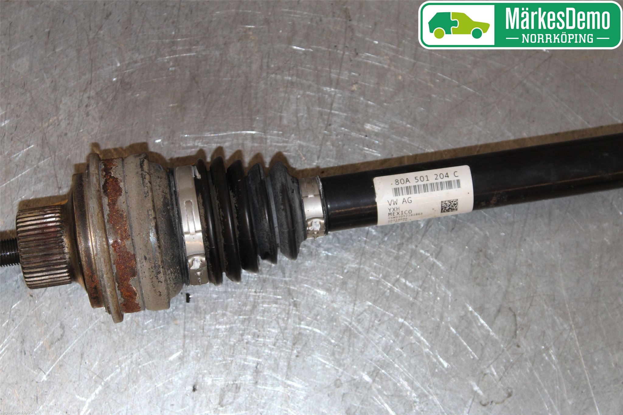 Audi Q5/SQ5 17- Drivaxel Bak Höger