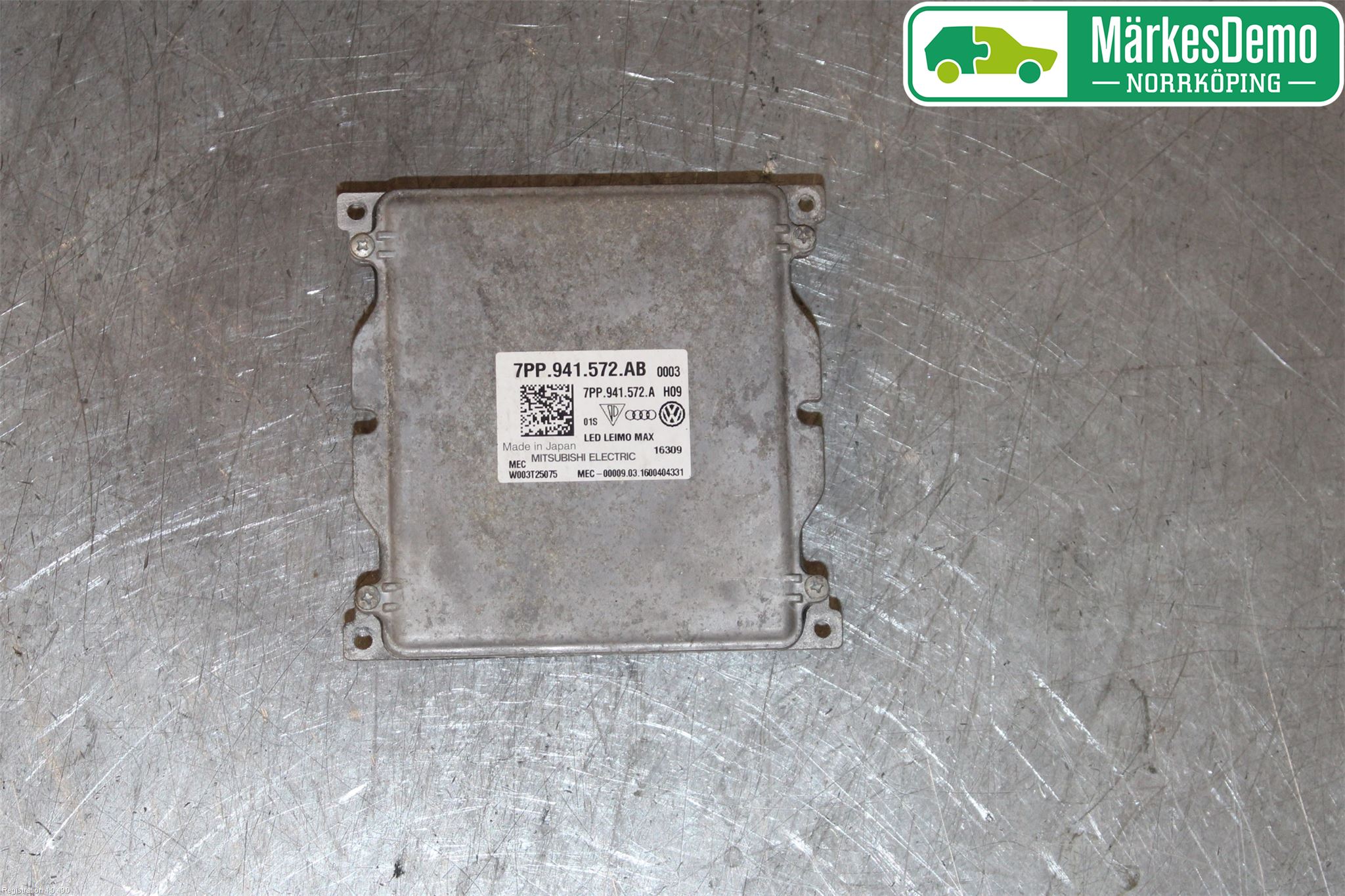 Audi A4/S4 B9 16-19 Styrenhet Strålkastare