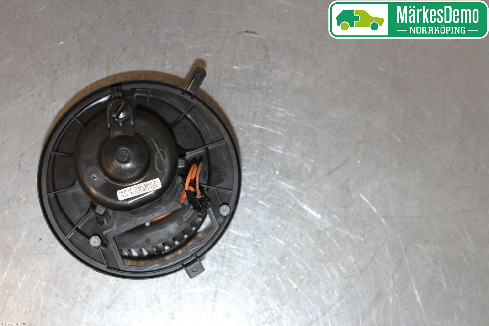 Volkswagen VW PASSAT 05-11 Värmefläkt