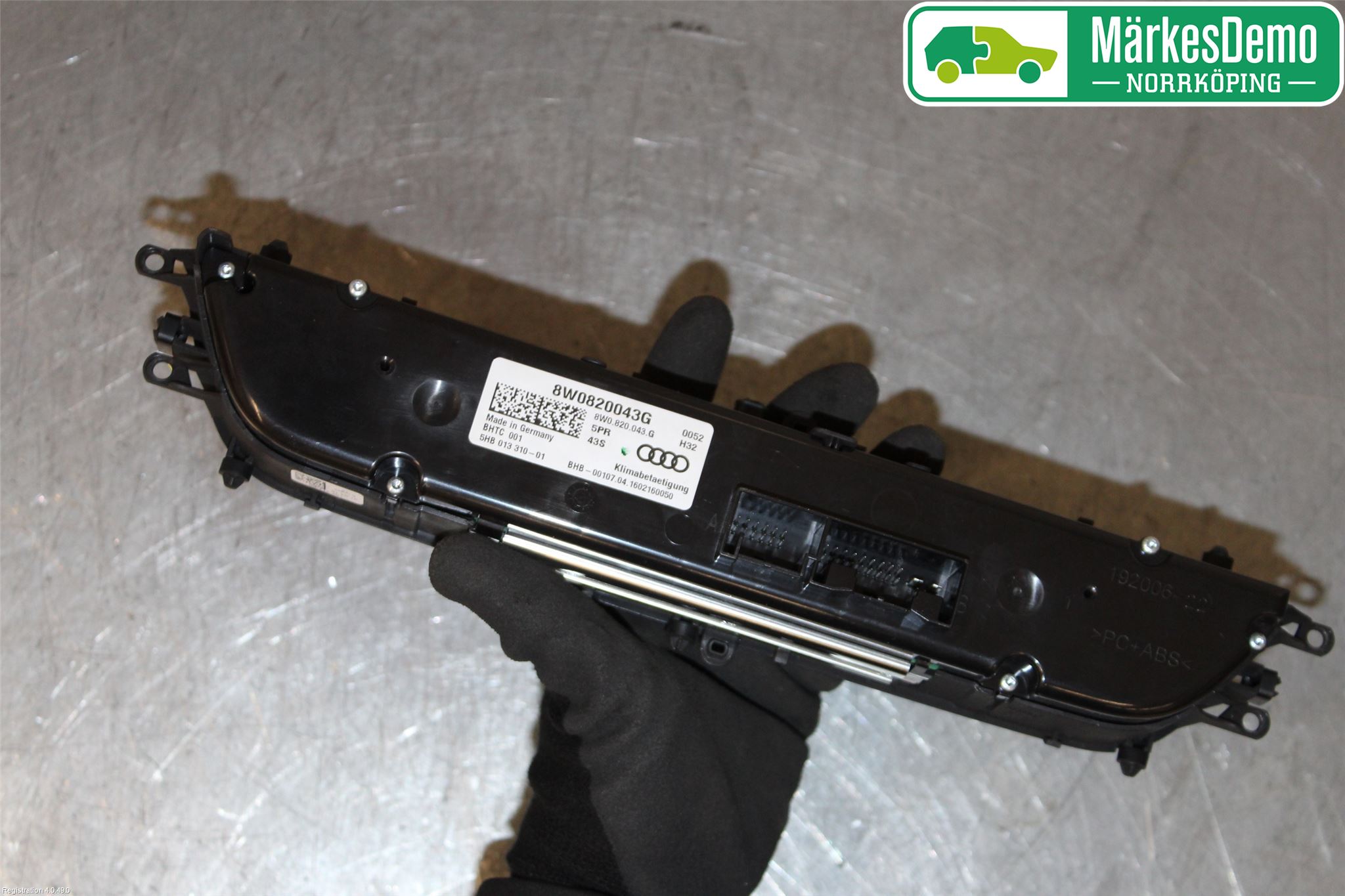 Audi A4/S4 B9 16-19 Värmereglage