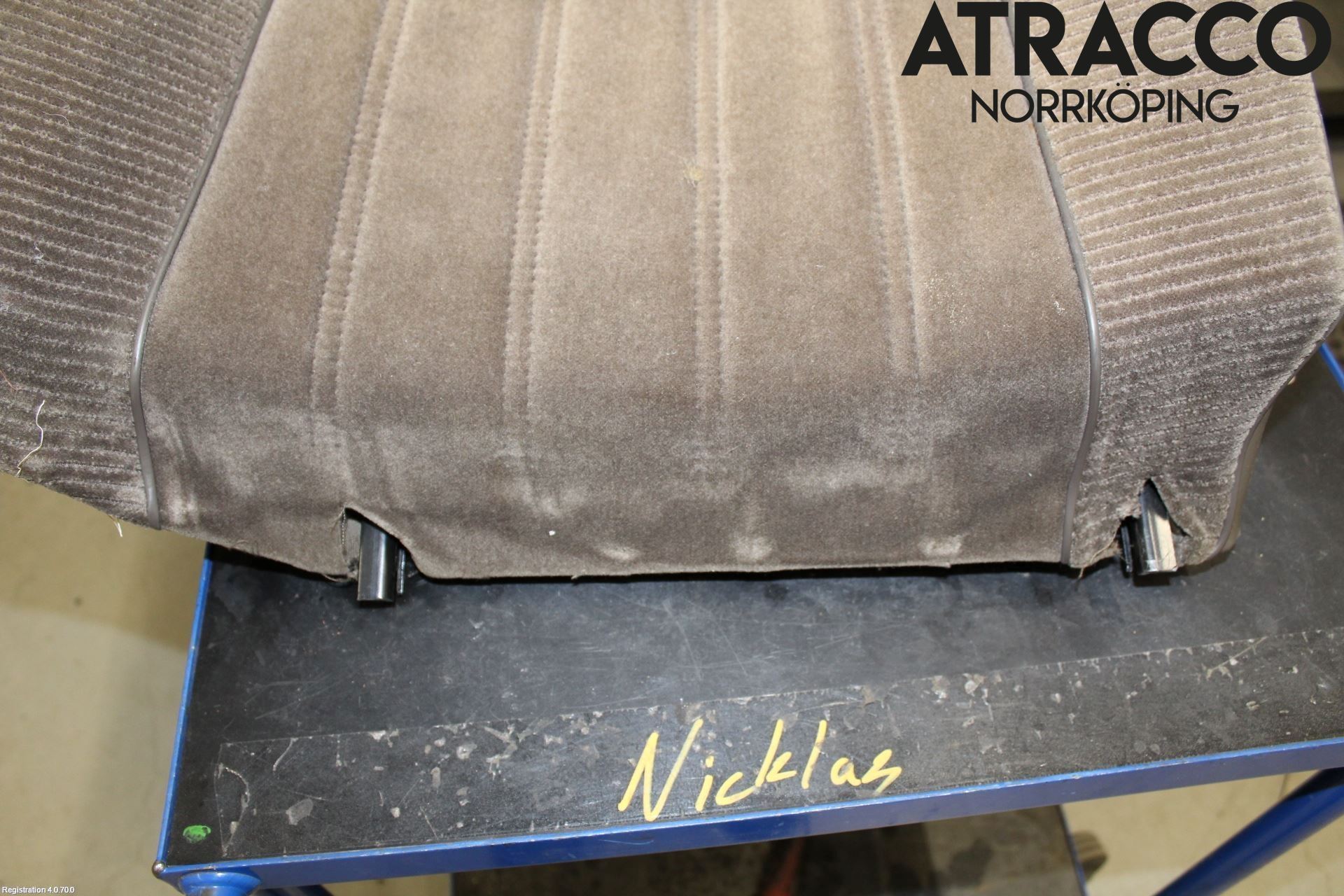 BMW 7 E23      77-86 Inredning Ryggdyna Bak