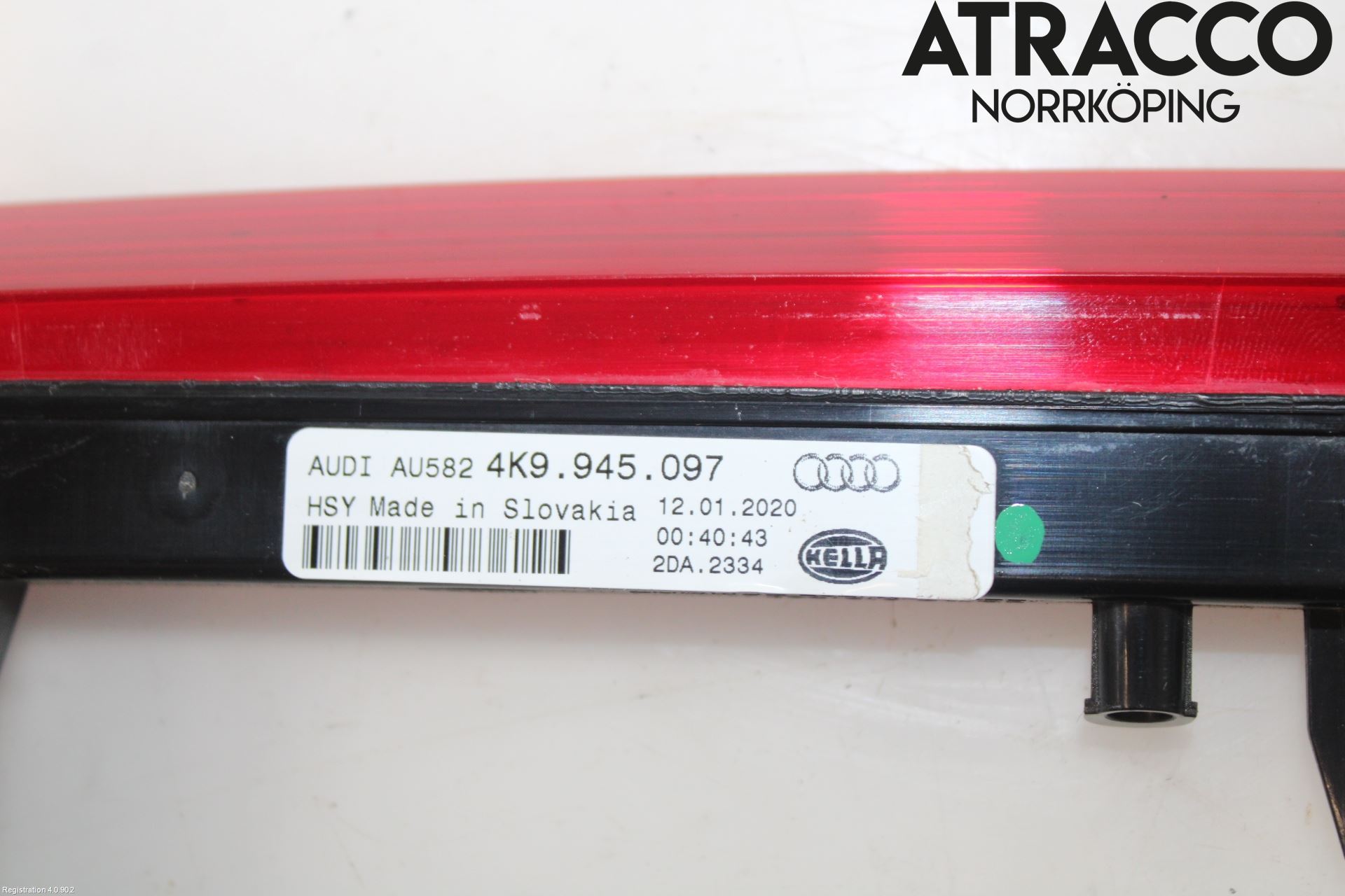 Audi A6 F2/C8 19- Bromsljus Bakruta