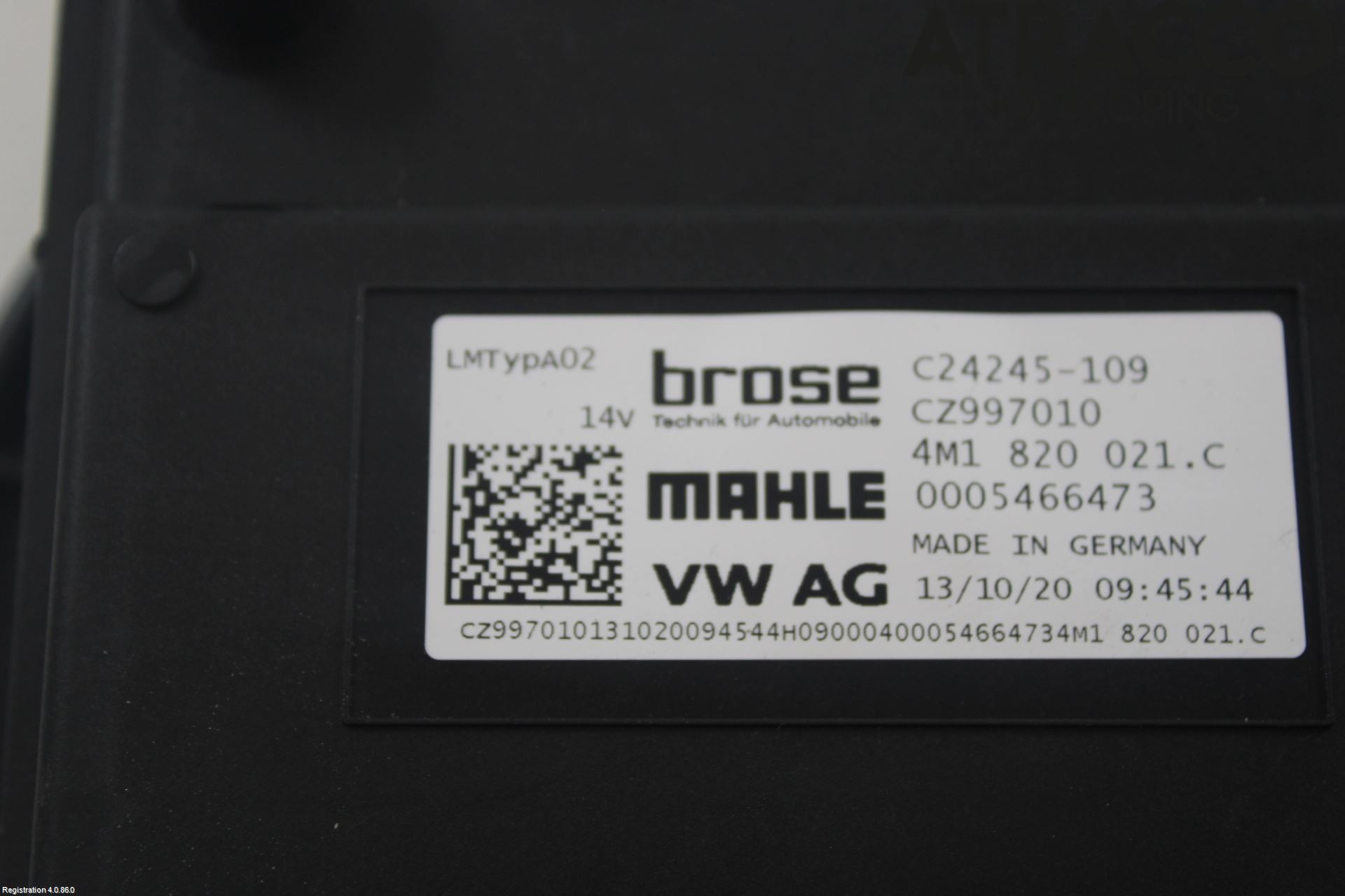 Audi A5 17- Värmefläkt