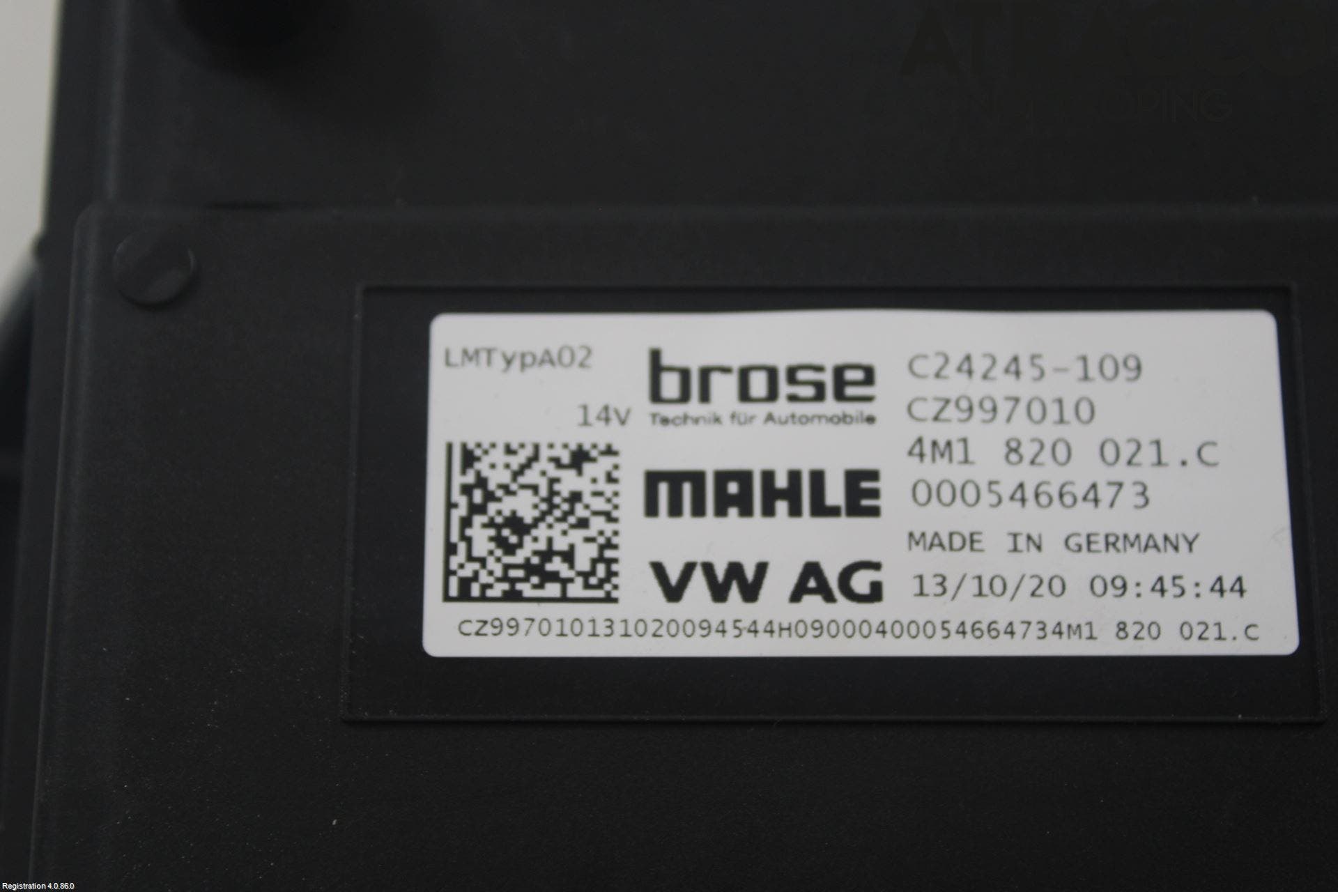 Audi A5 17- Värmefläkt