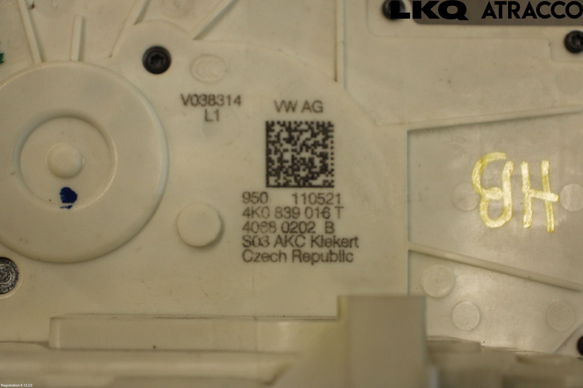 Volkswagen VW ID.4 21- Låskista-Dörrlås