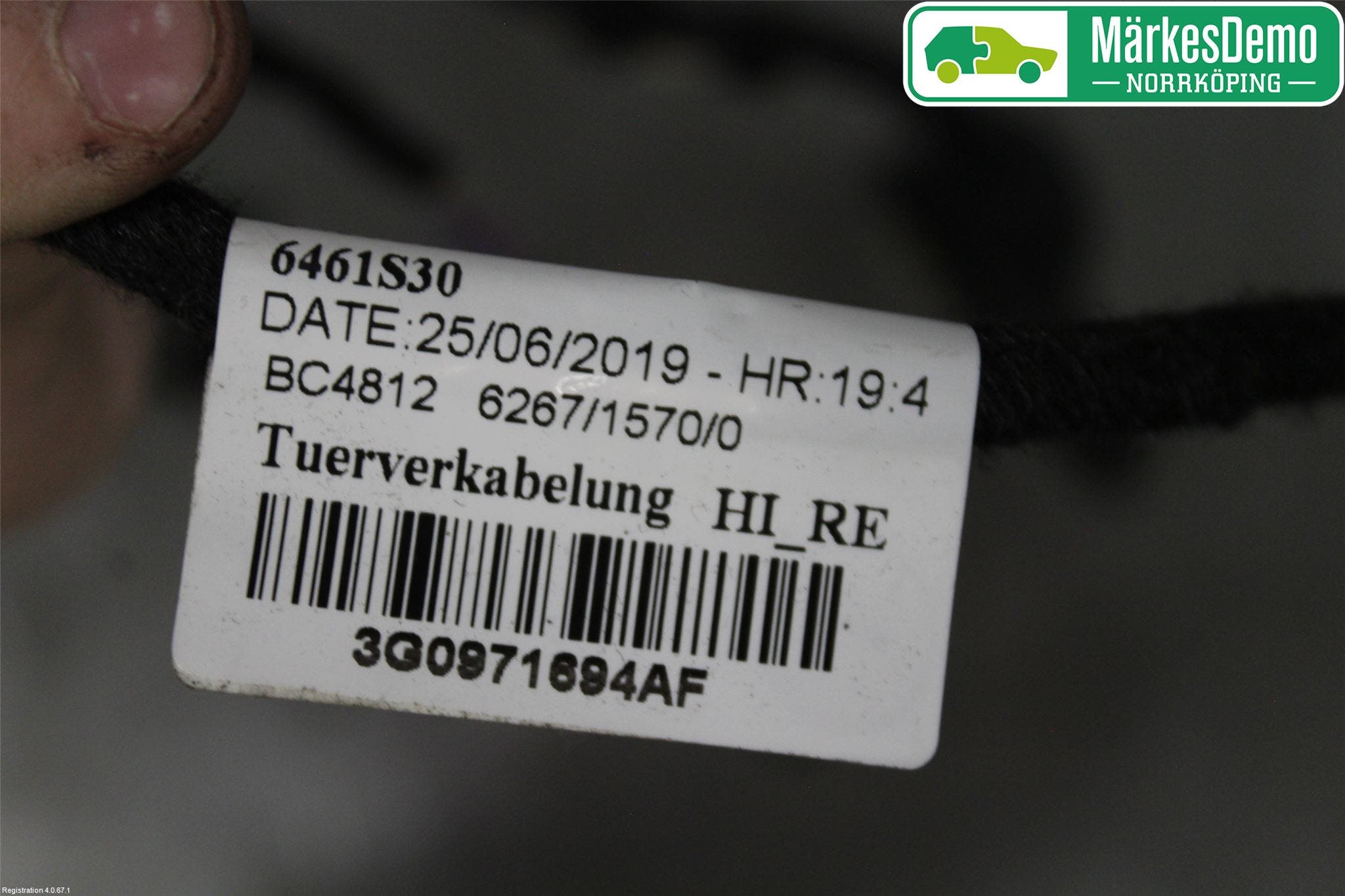 Volkswagen VW PASSAT 20-24 Kabelhärva