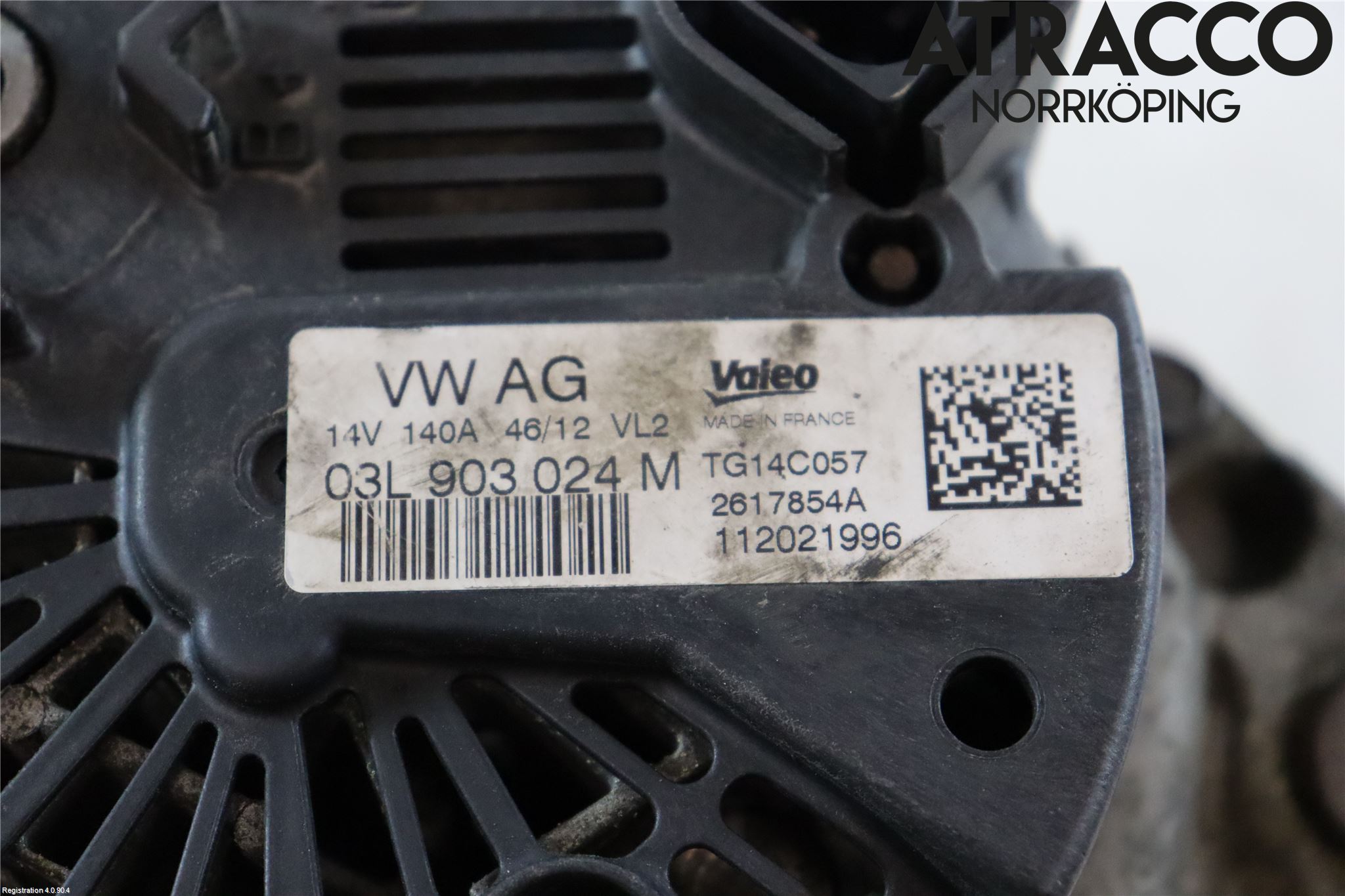 Audi A3/S3 05-13 Generator