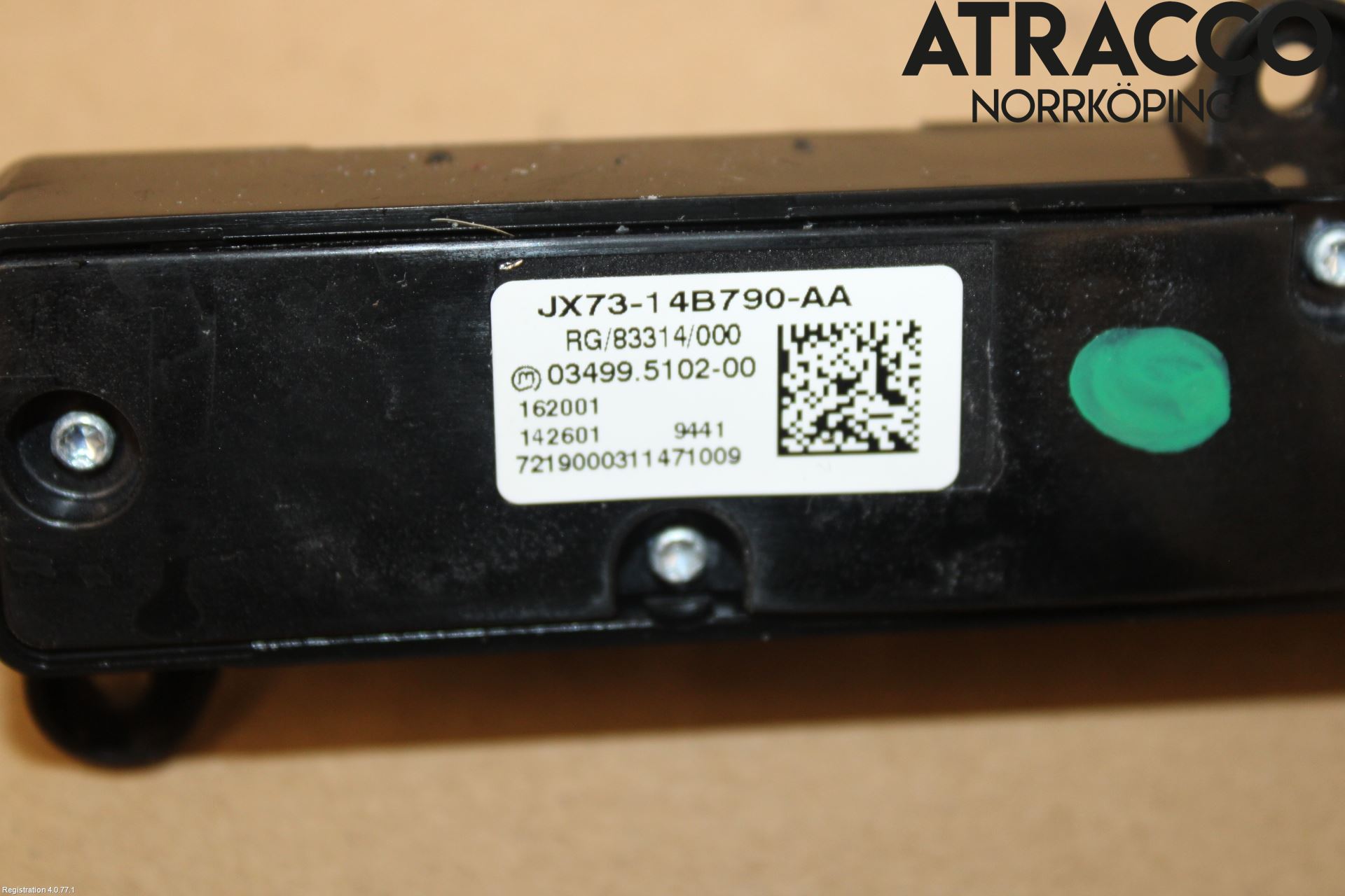 Jaguar F-PACE Strömställare Multifunktion