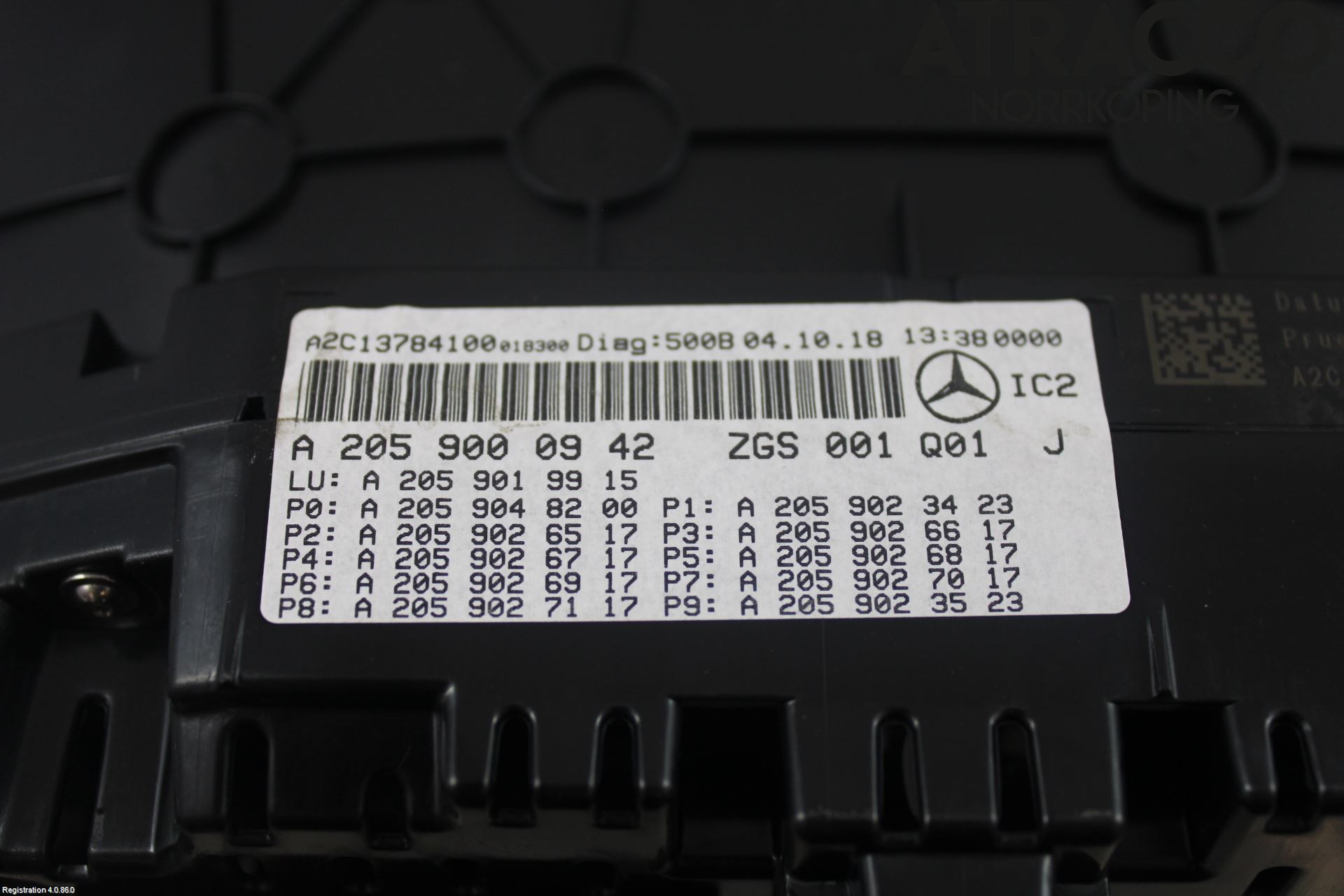 Mercedes-Benz MB C-KLASS (W205) 14-21 Instrument Komb
