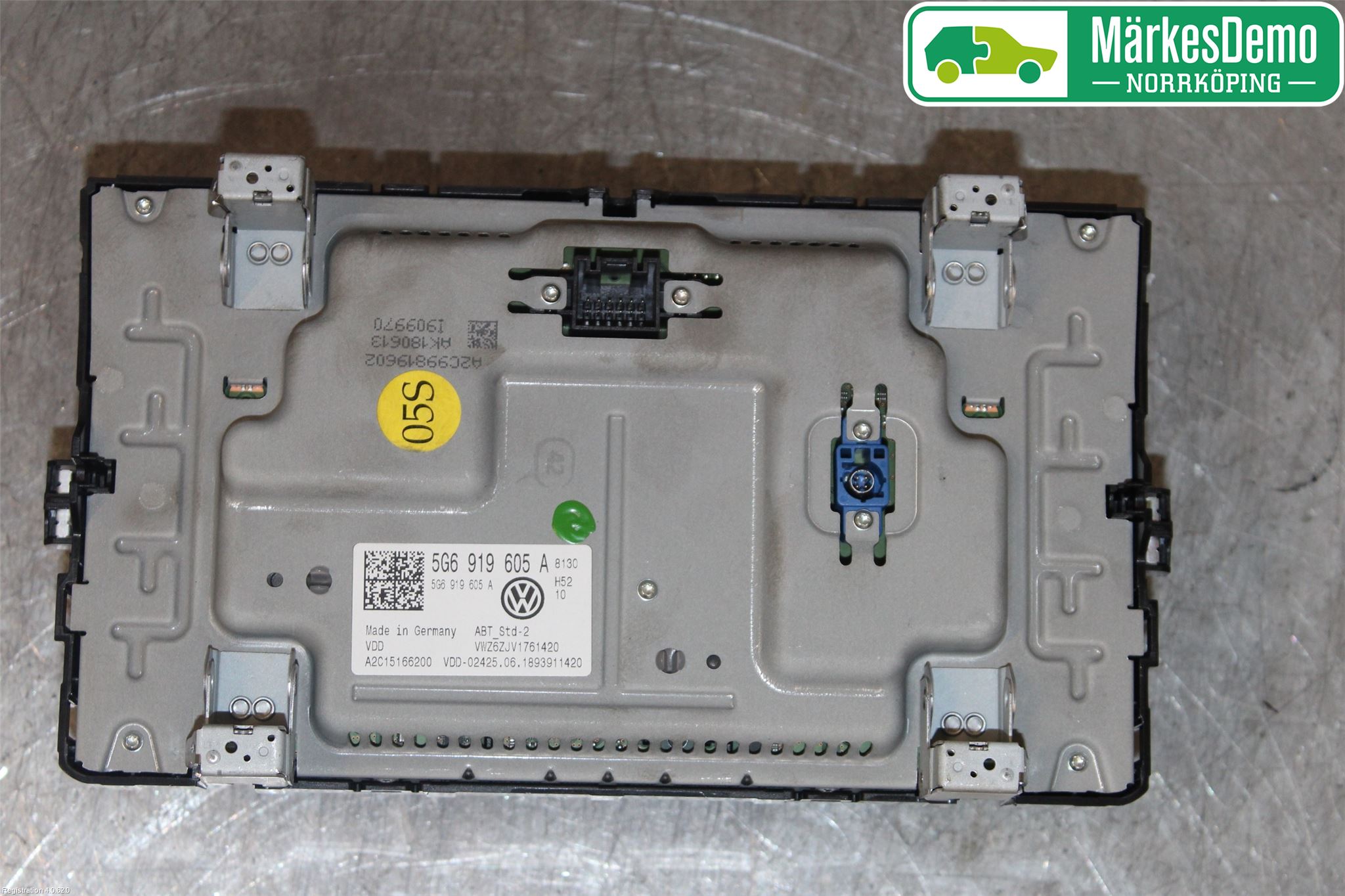 Volkswagen VW TIGUAN 16-24 Multifunktionsdisplay