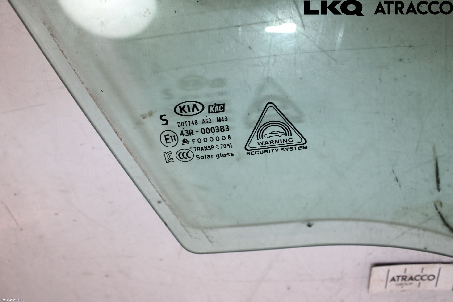 Kia OPTIMA 16-20 Dörruta Fram Höger