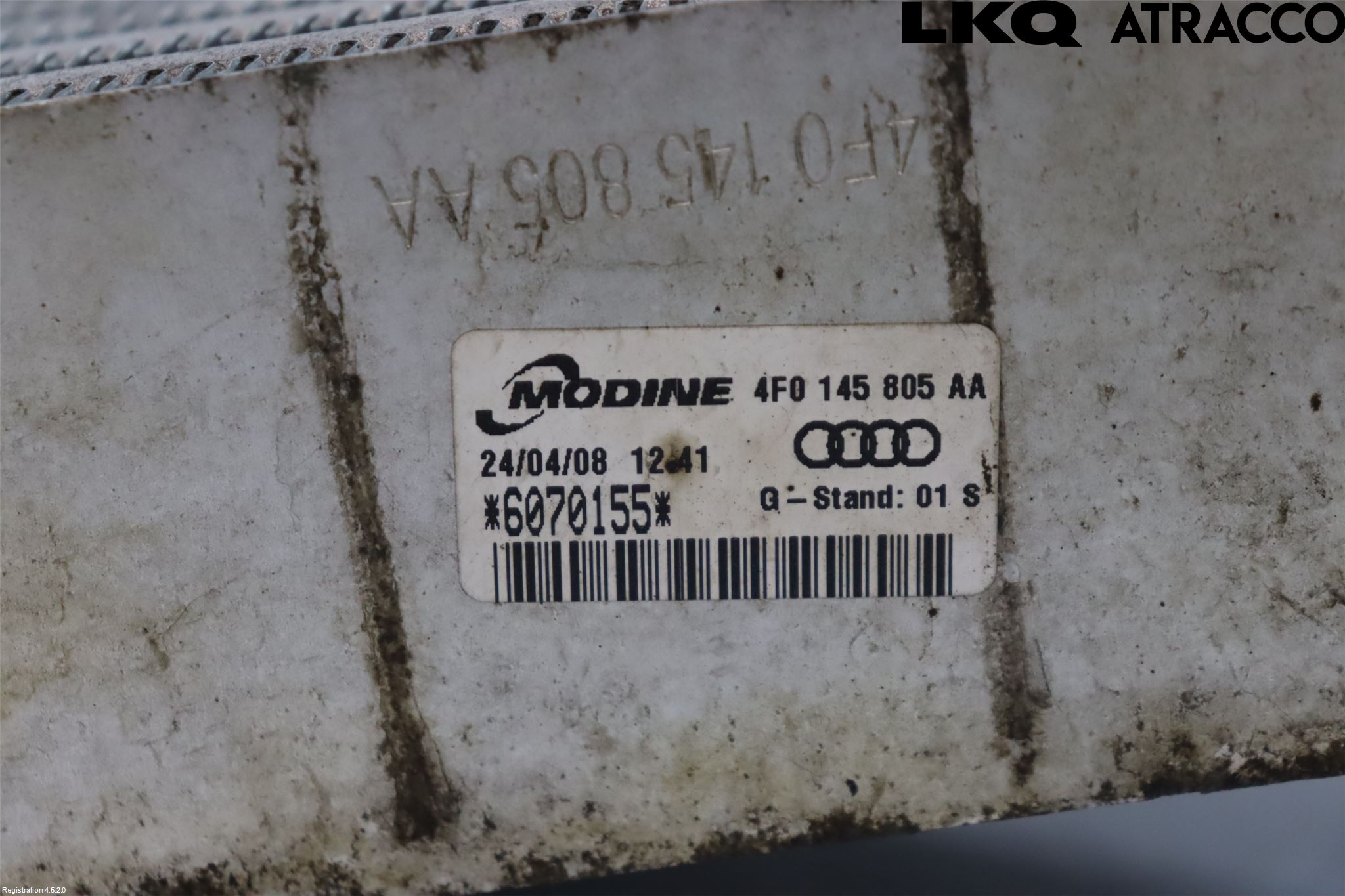 Audi A6/S6     05-11 Laddluft-Intercooler Kyl