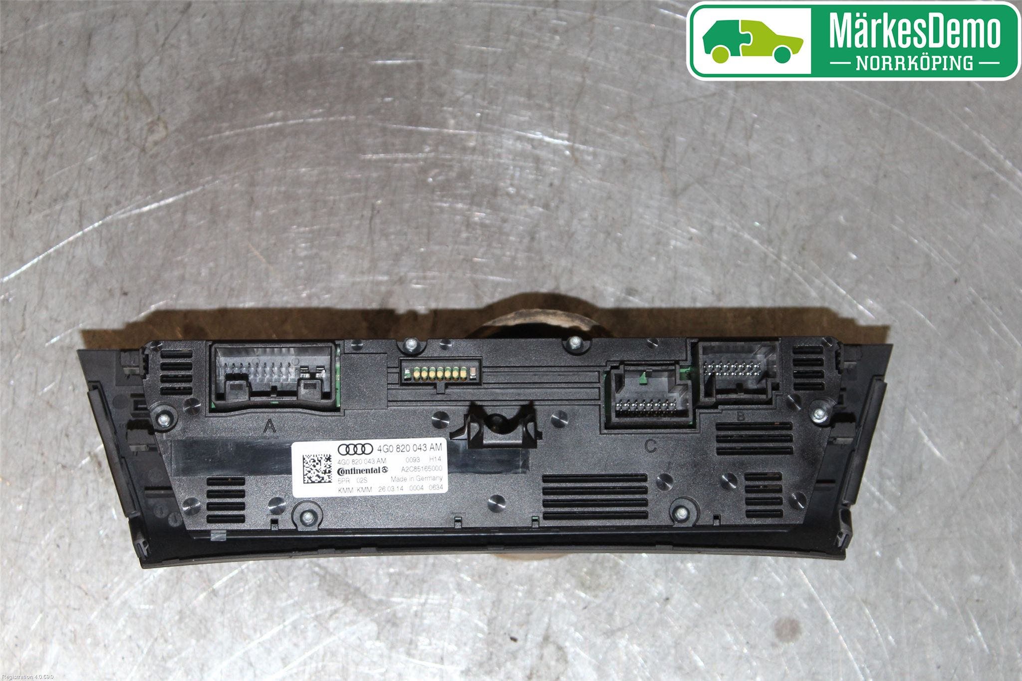 Audi A6/S6 4G 11-18 Värmereglage