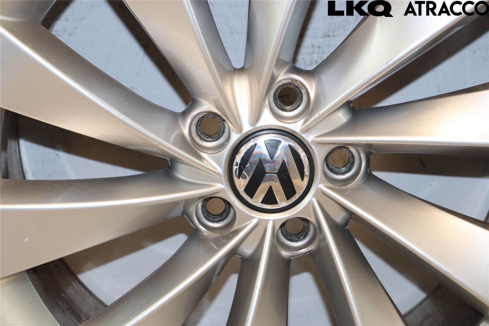 Volkswagen VW SCIROCCO 09-17 Fälg Aluminium
