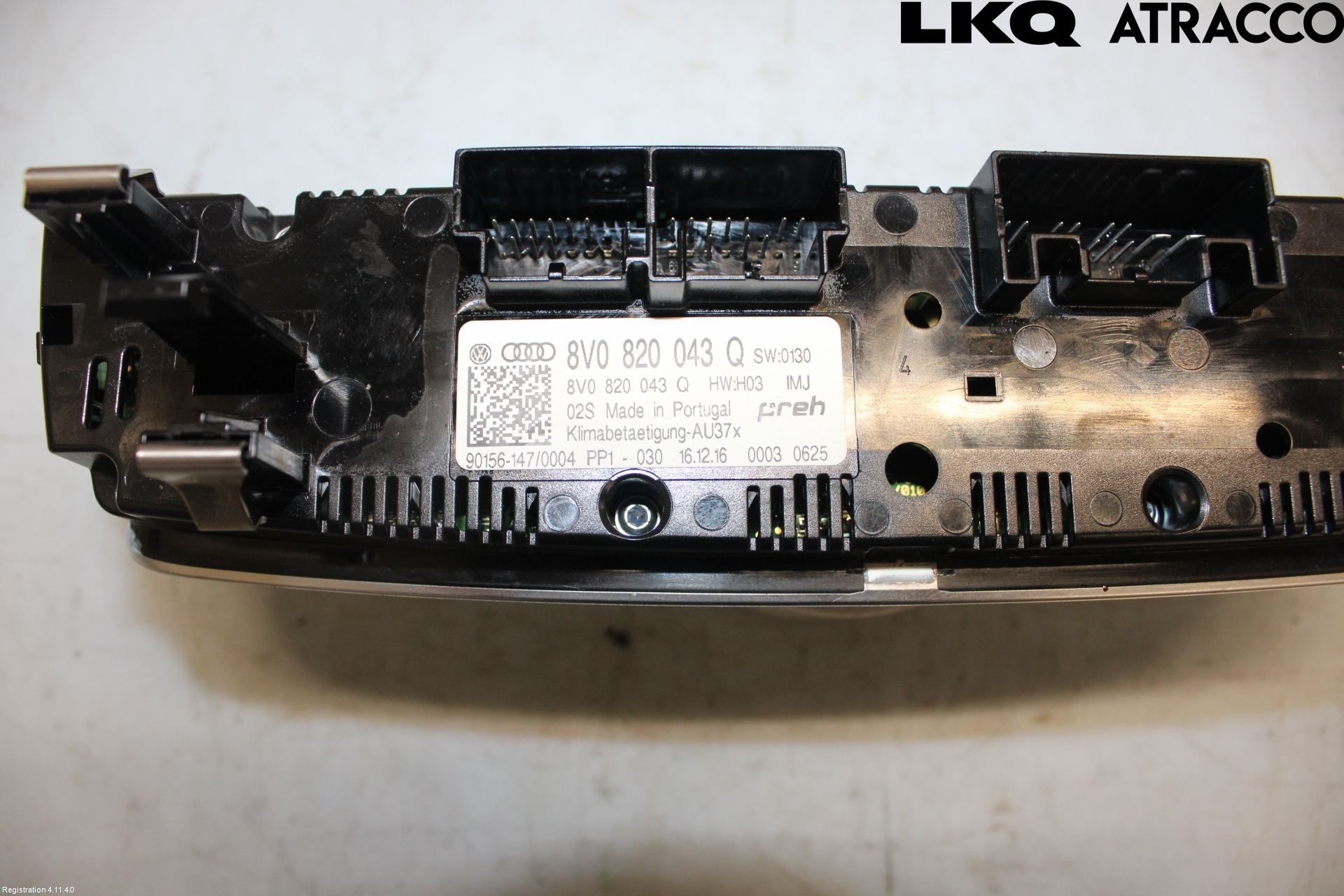 Audi A3/S3 8V 13-20 Värmereglage