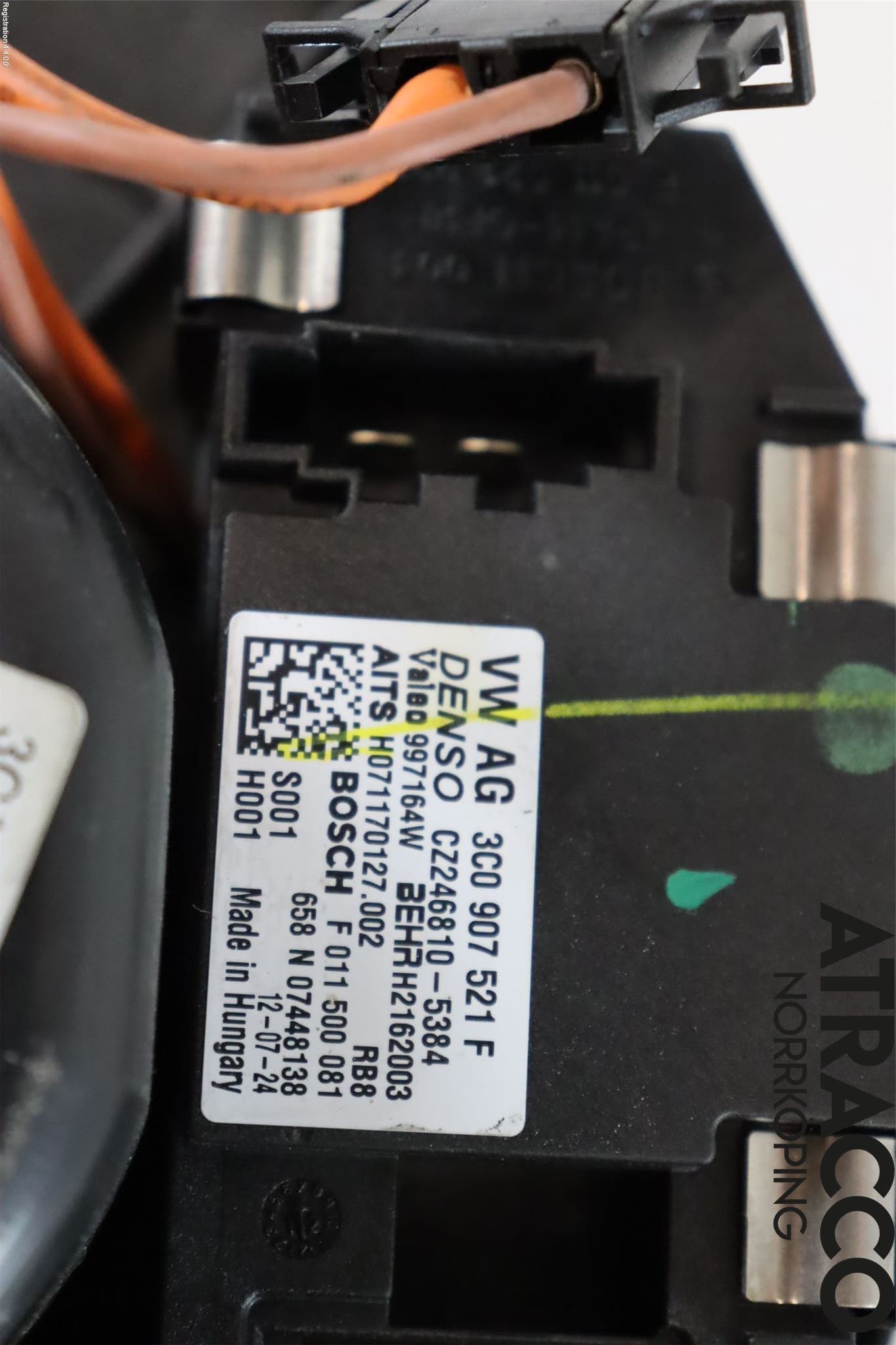 Volkswagen VW TIGUAN 07-16 Värmefläkt