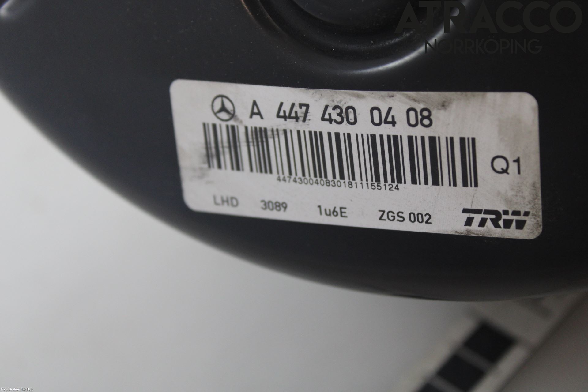 Mercedes-Benz MB VITO/V-KLASS (W640,W447,W448) 14- Bromsservo