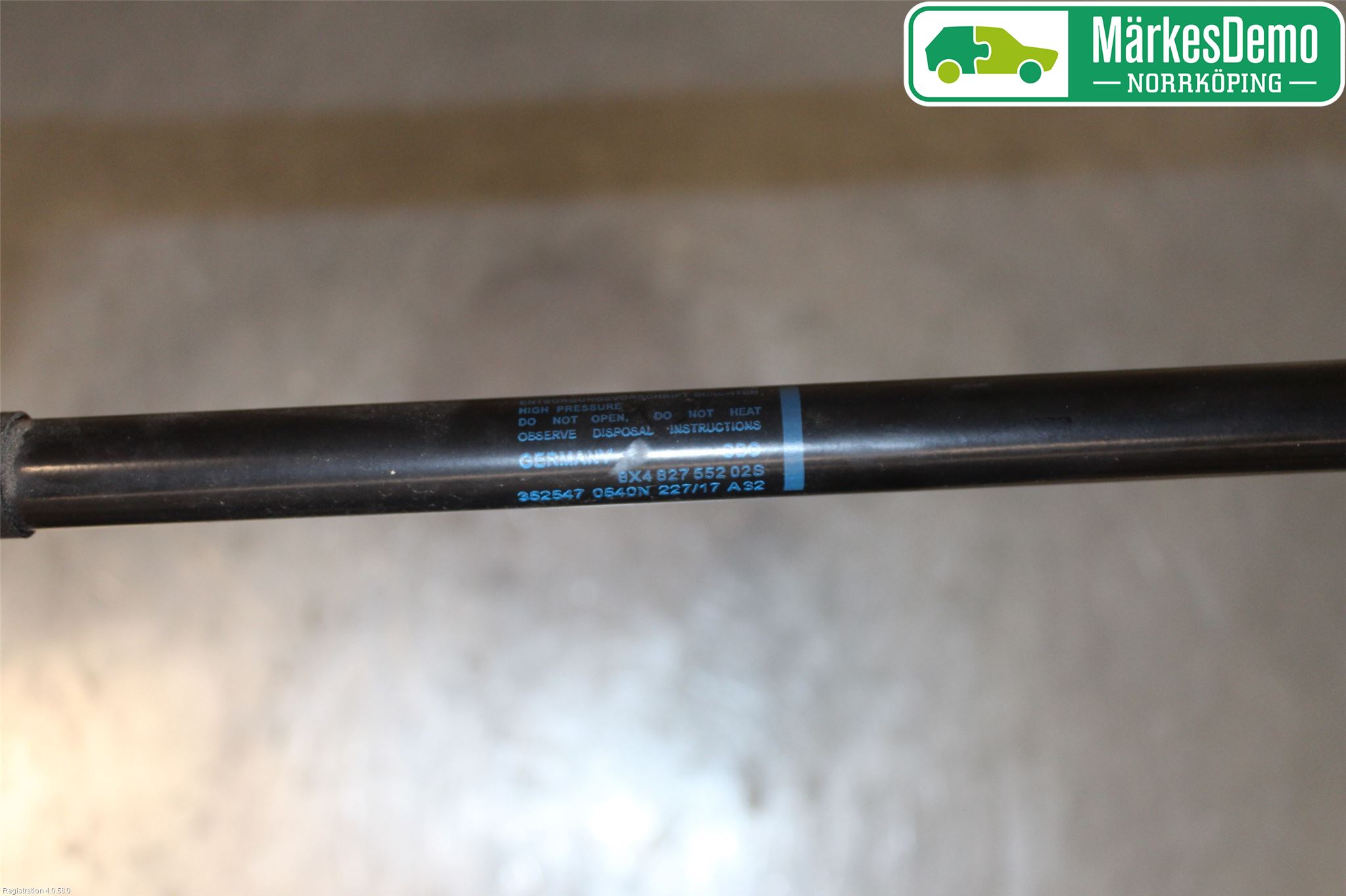 Audi A1/S1 11-18 Gasfjäder Baklucka