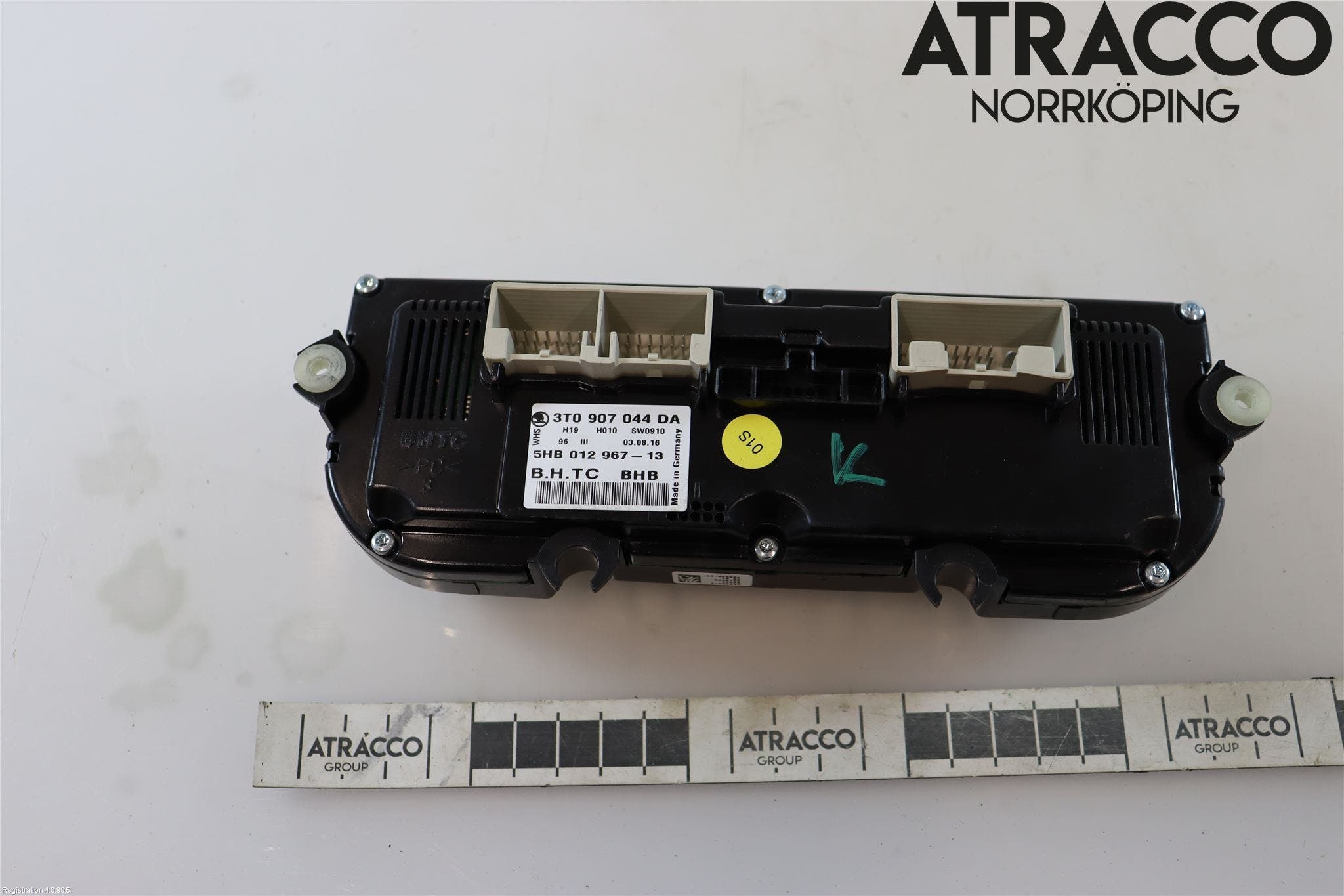 Skoda YETI Värmereglage