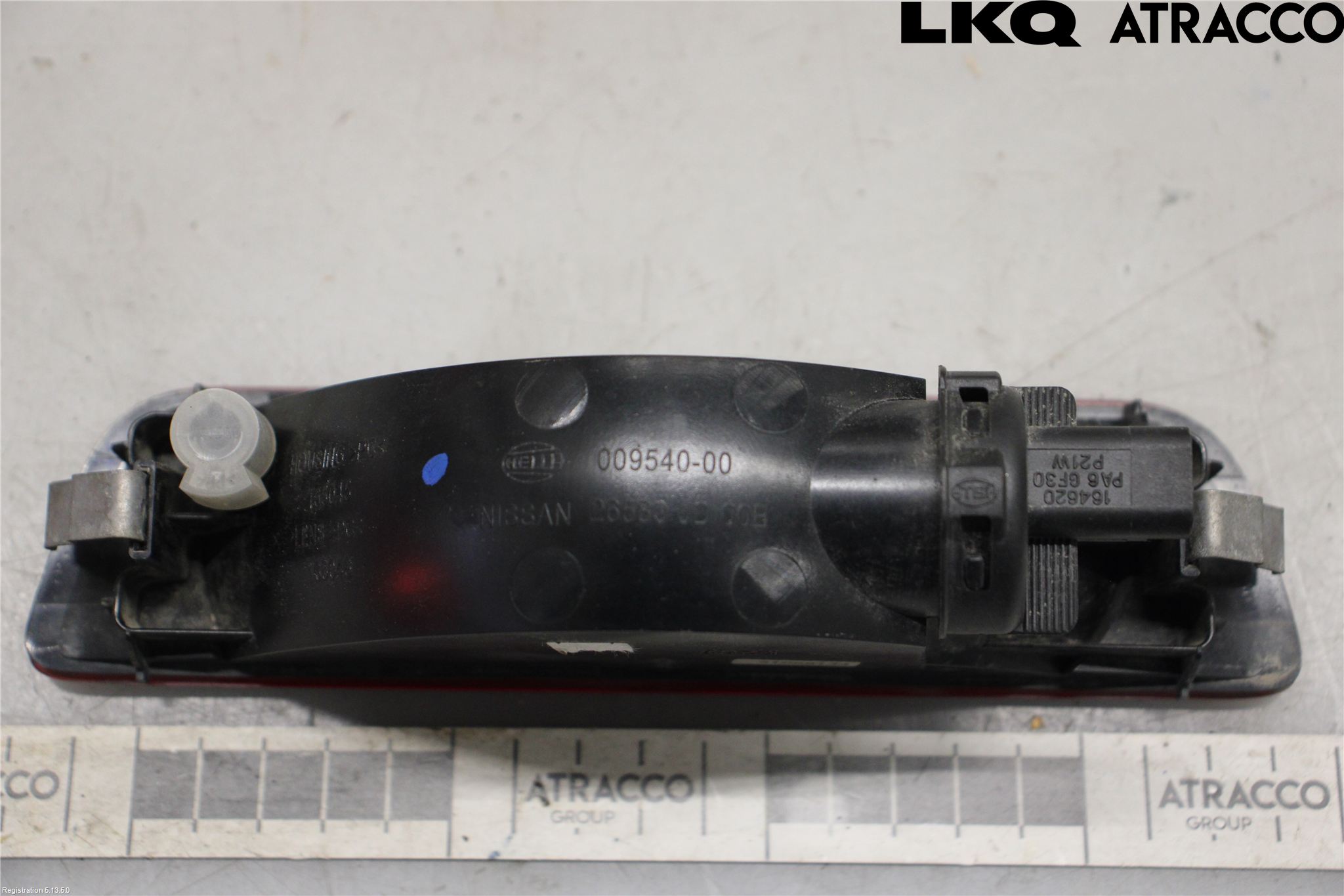 Nissan QASHQAI+2  08-10 Dimljus/Reflex Bak