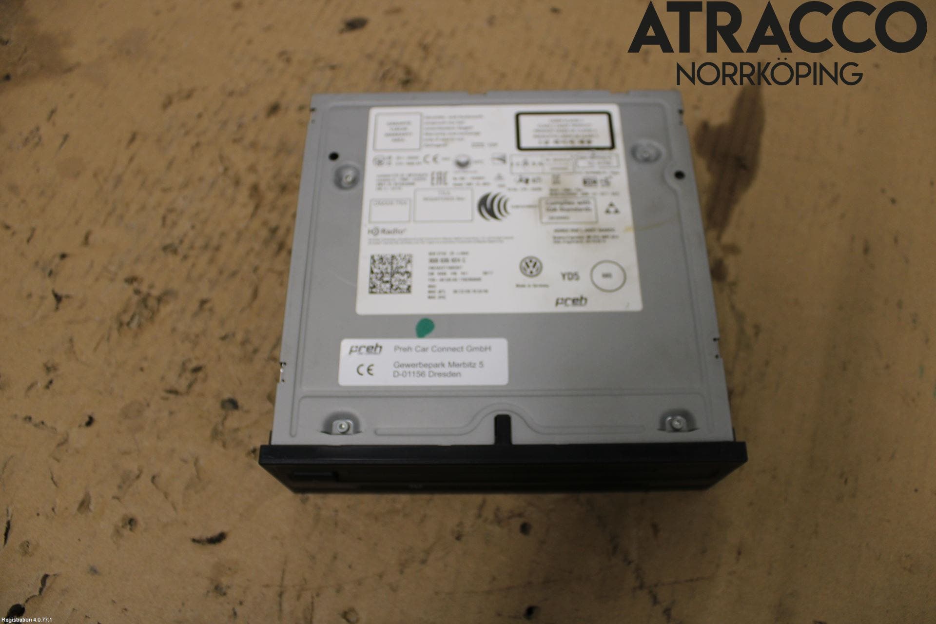 Volkswagen VW GOLF / E-GOLF VII 13-20 Cd Radio - Multimediapanel