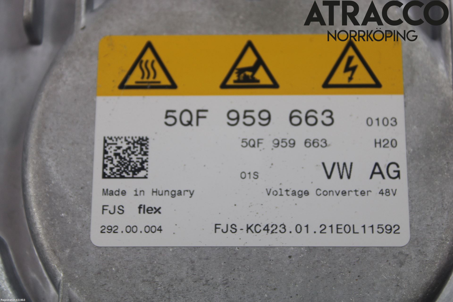 Audi Q3 F3 19- Dc-Cd Omvandlare Hybrid