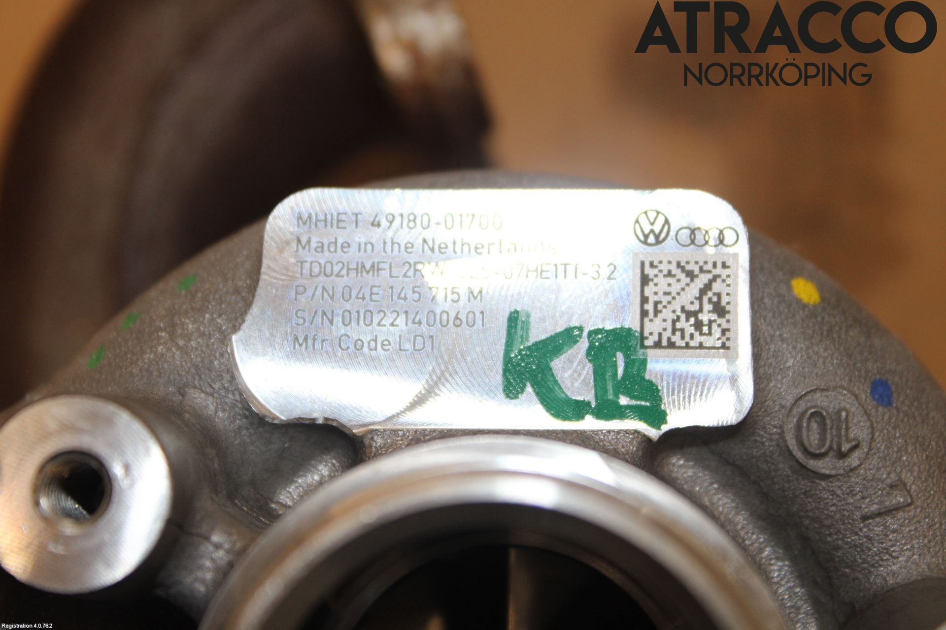 Volkswagen VW PASSAT 20-24 Turboaggregat
