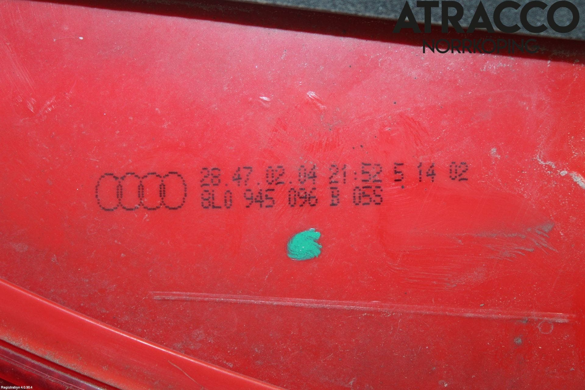 Audi A3/S3     96-03 Bakljus Höger