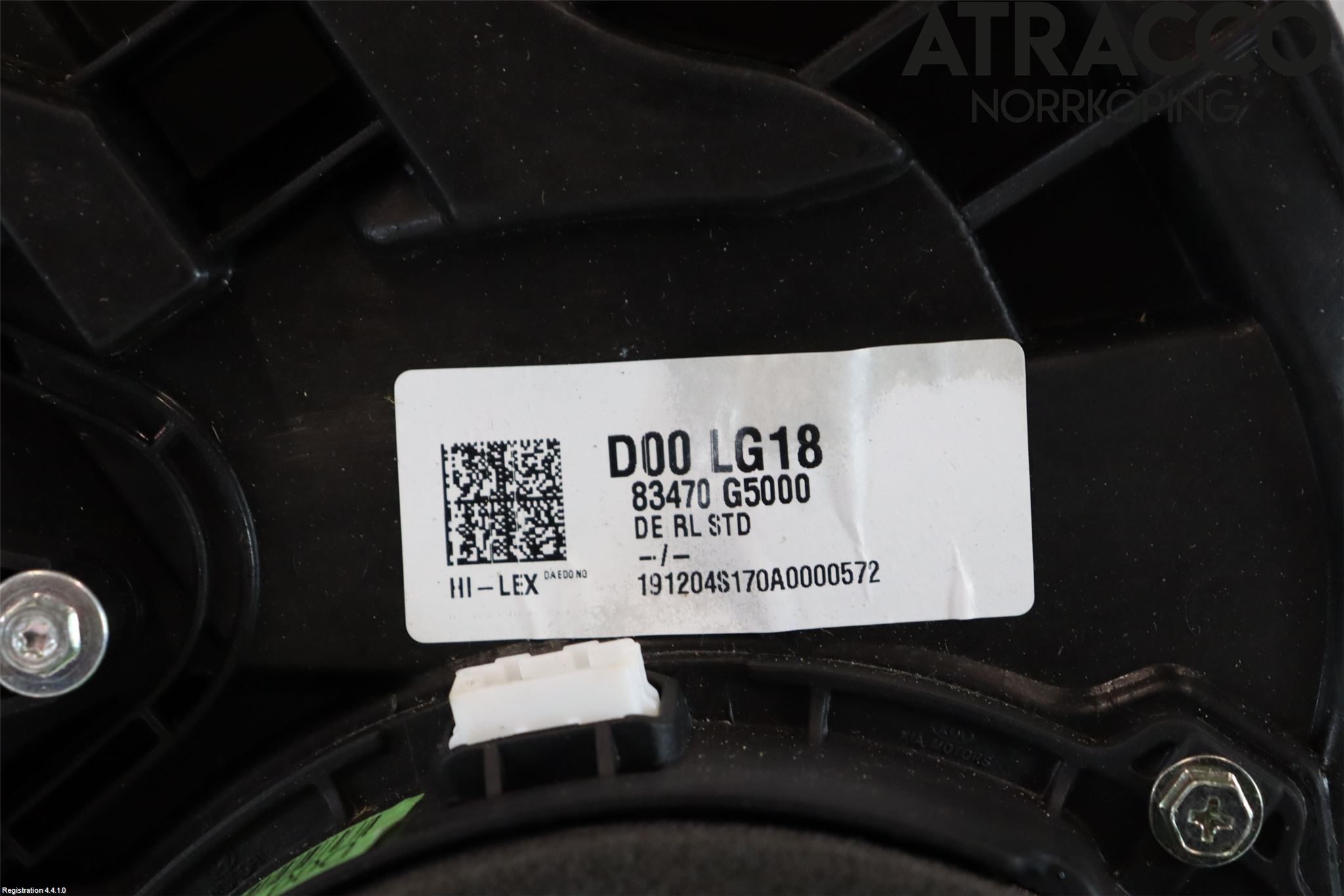 Kia NIRO (DE) 17-22 Fönsterhiss El Kompl