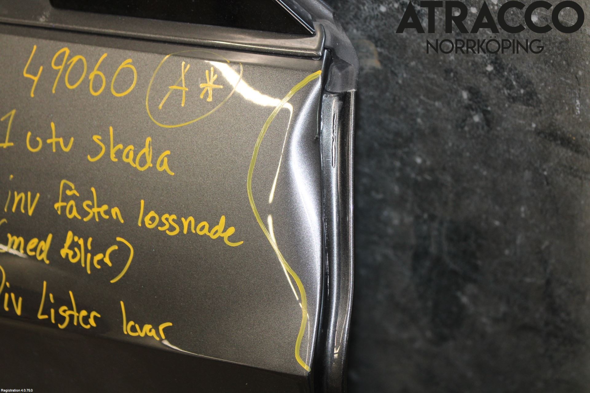 Audi R8 Dörr 2D Höger