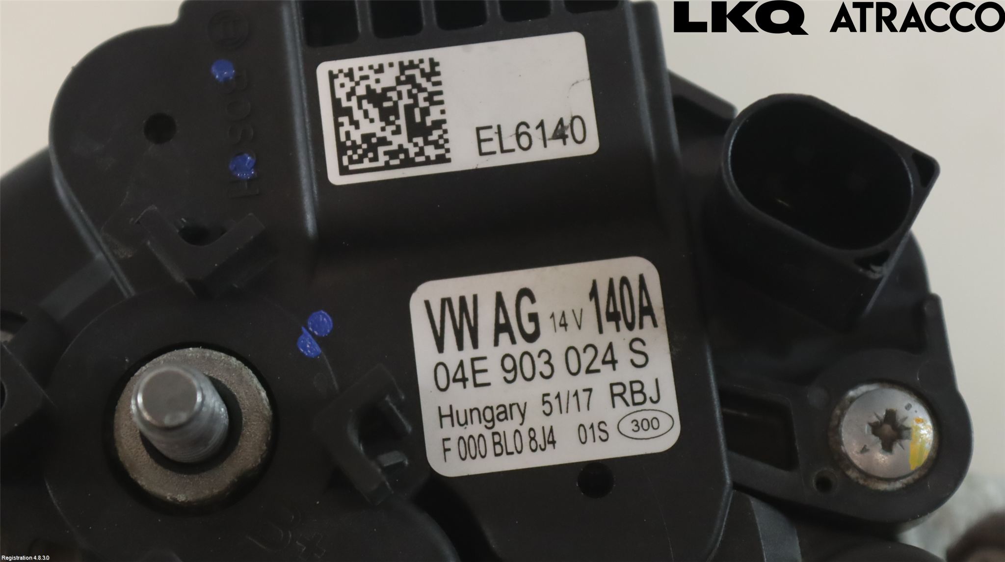 Volkswagen VW PASSAT 15-19 Generator