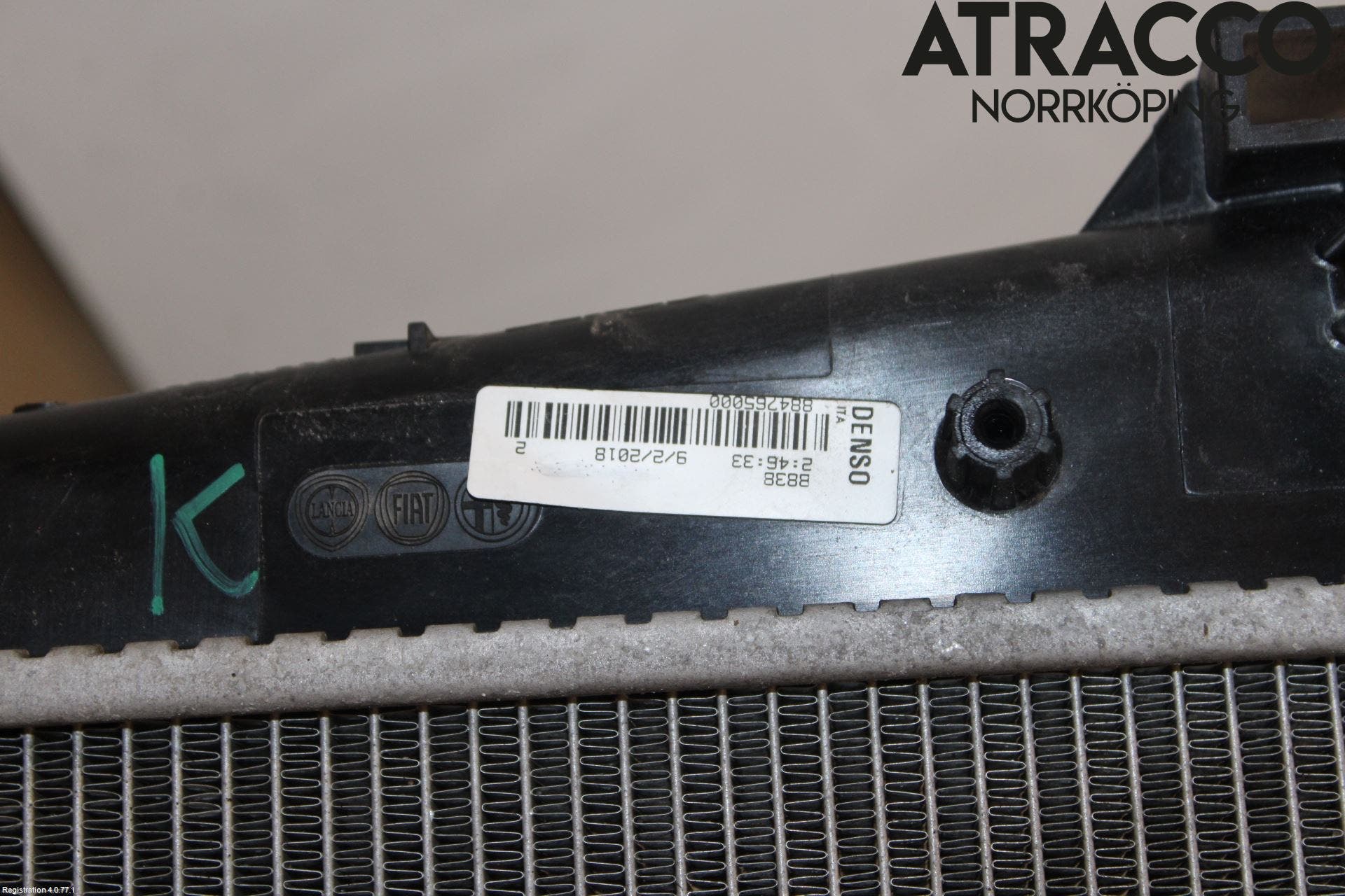 Alfa GIULIETTA Kylare Man