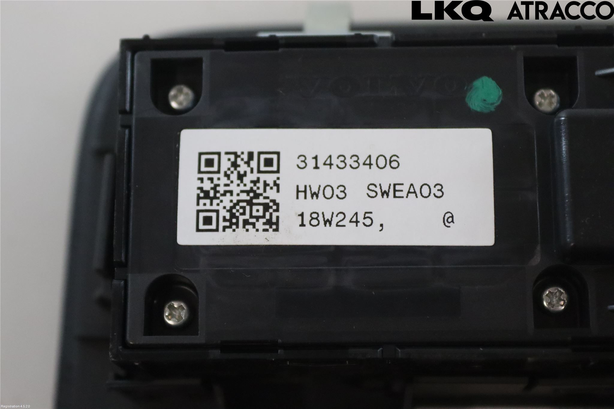 Volvo V60 19- Strömställare Elhiss