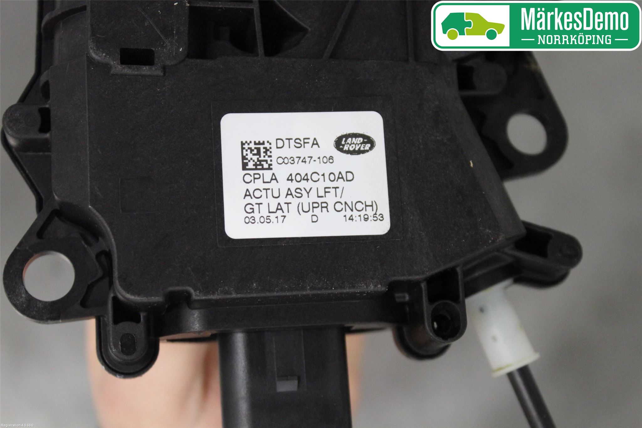 Jaguar F-PACE Centrallåsmot Baklucka