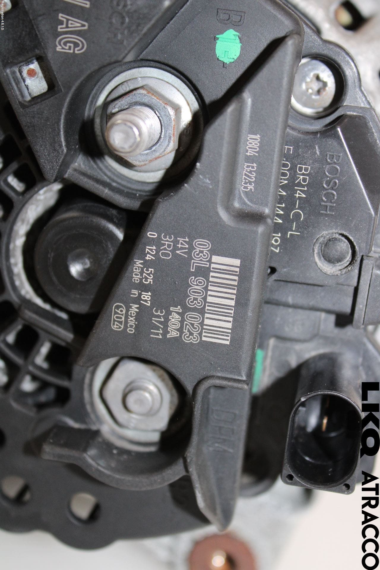 Volkswagen VW GOLF VI 09-13 Generator