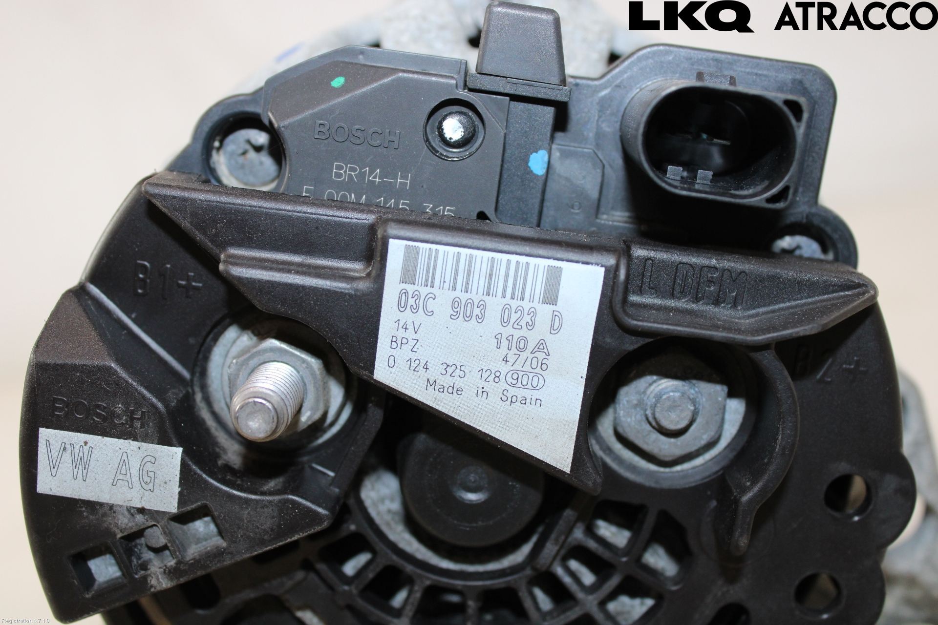 Audi A3/S3 05-13 Generator