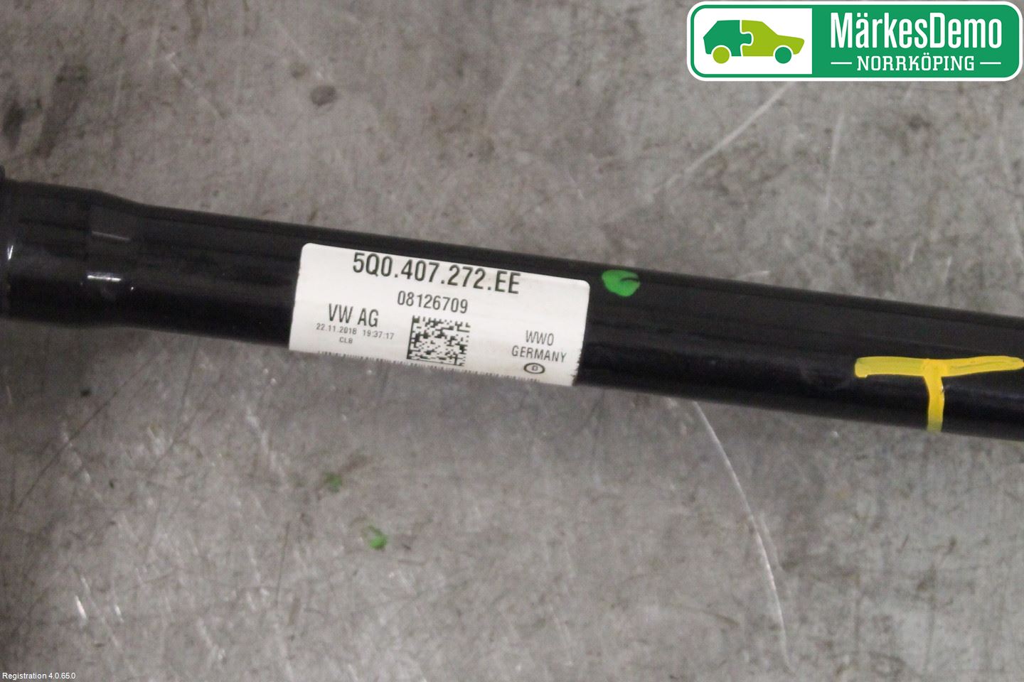 Audi A3/S3 8V 13-20 Drivaxel Fram Höger