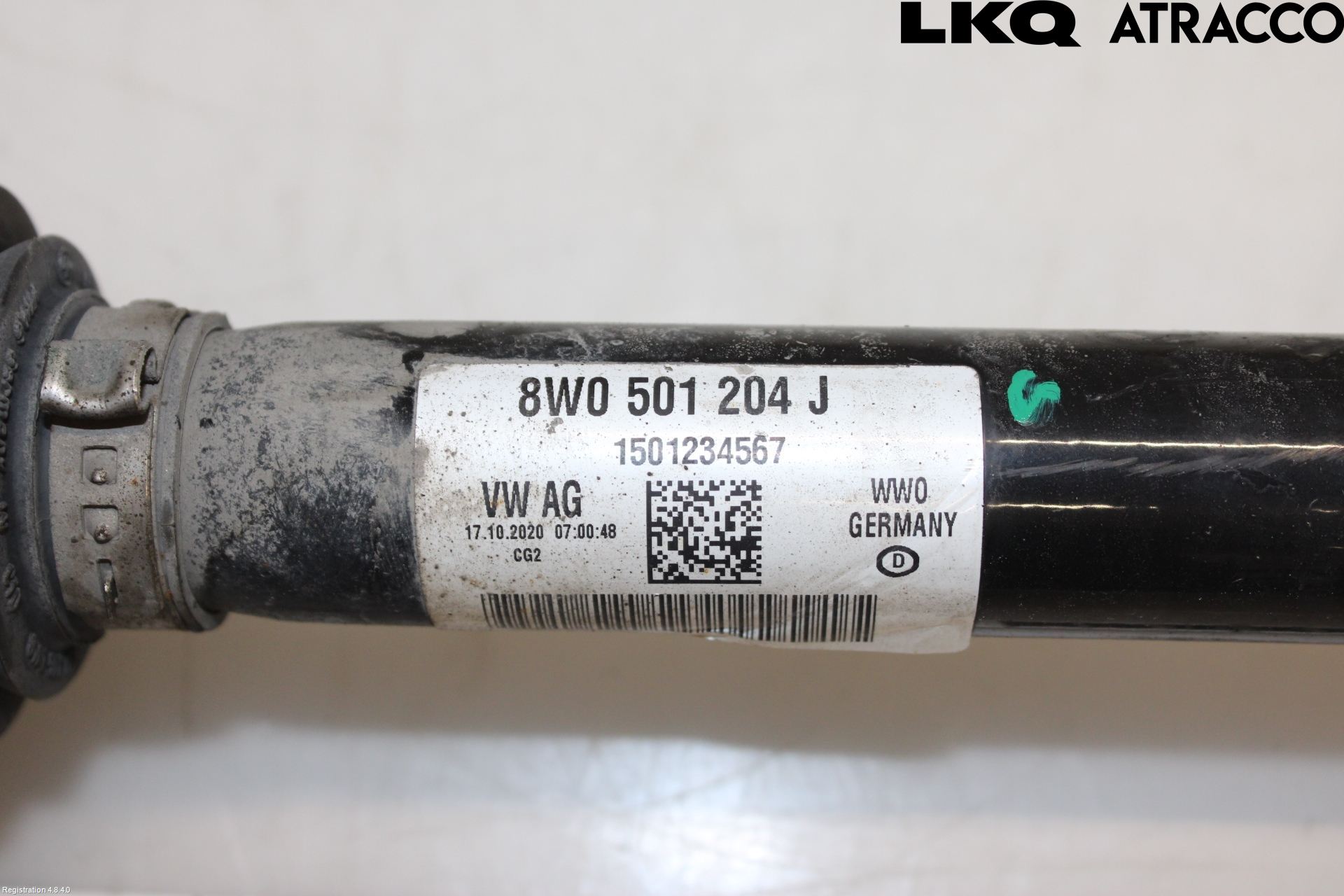 Audi A5 17- Drivaxel Bak Höger