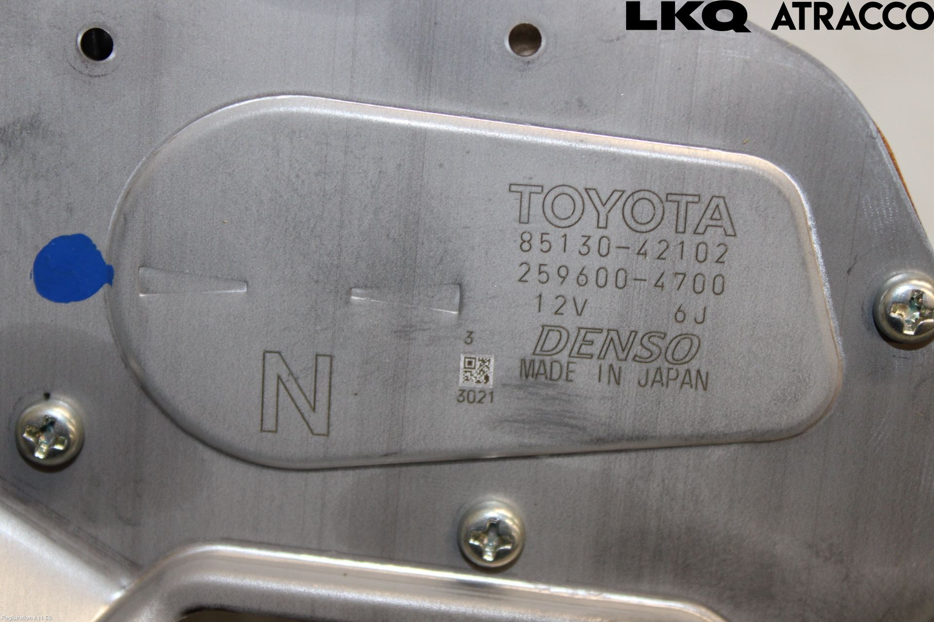 Toyota RAV4 19- Torkarmotor Baklucka