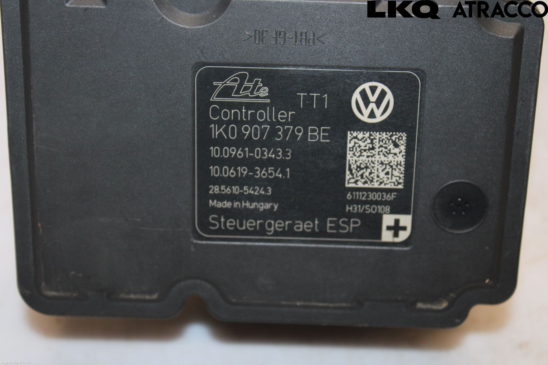 Volkswagen VW GOLF VI 09-13 Abs Hydraulaggregat
