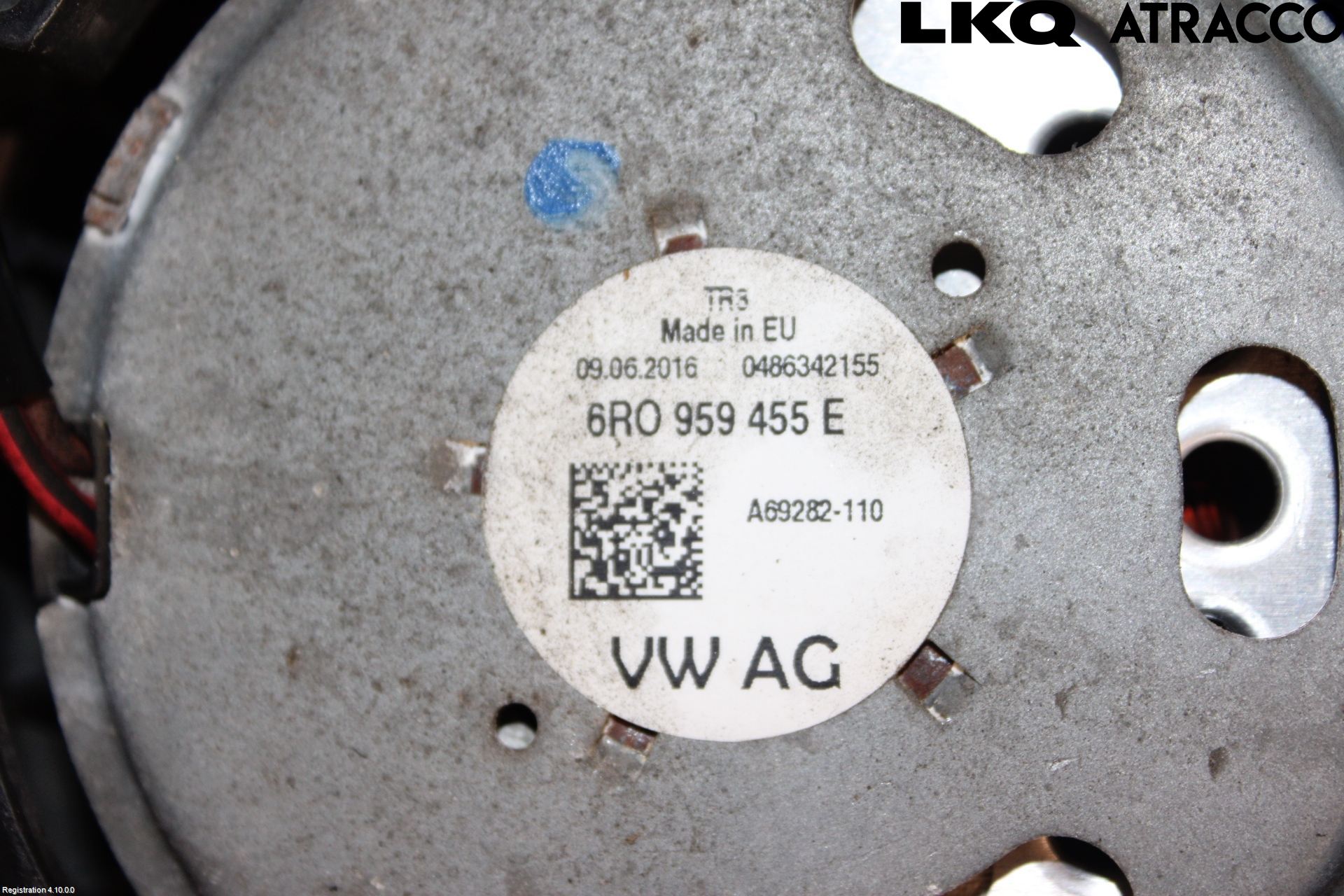 Volkswagen VW POLO 10-17 Kylfläkt El